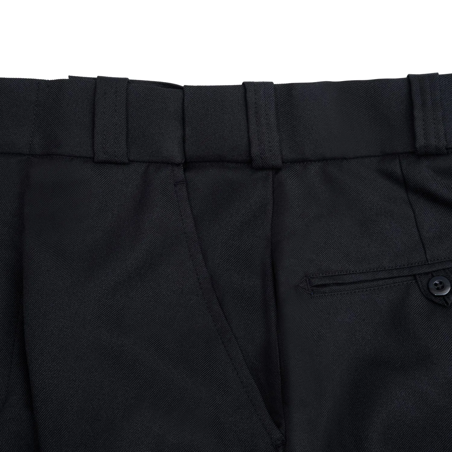 Polyester Pants W/ Stretch Waistband