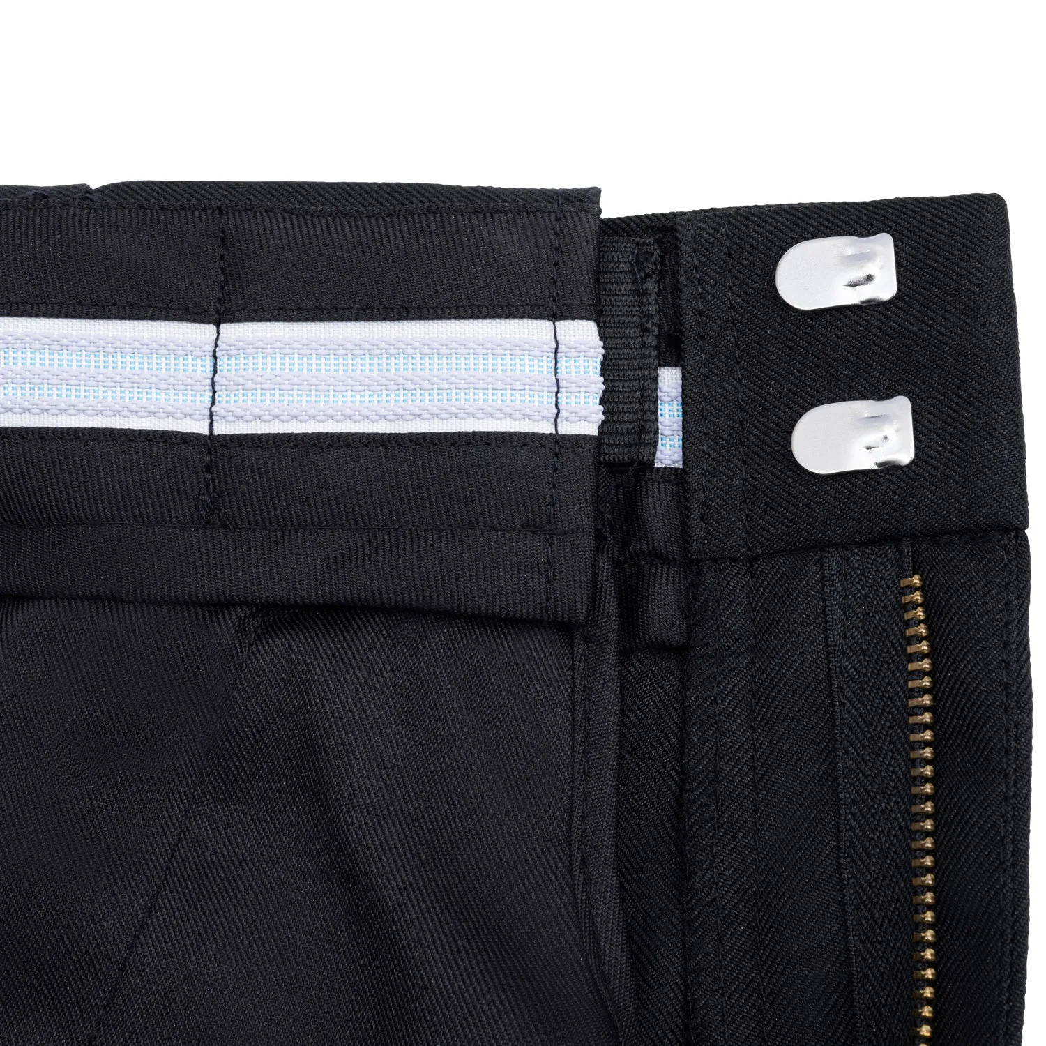 Polyester Pants W/ Stretch Waistband