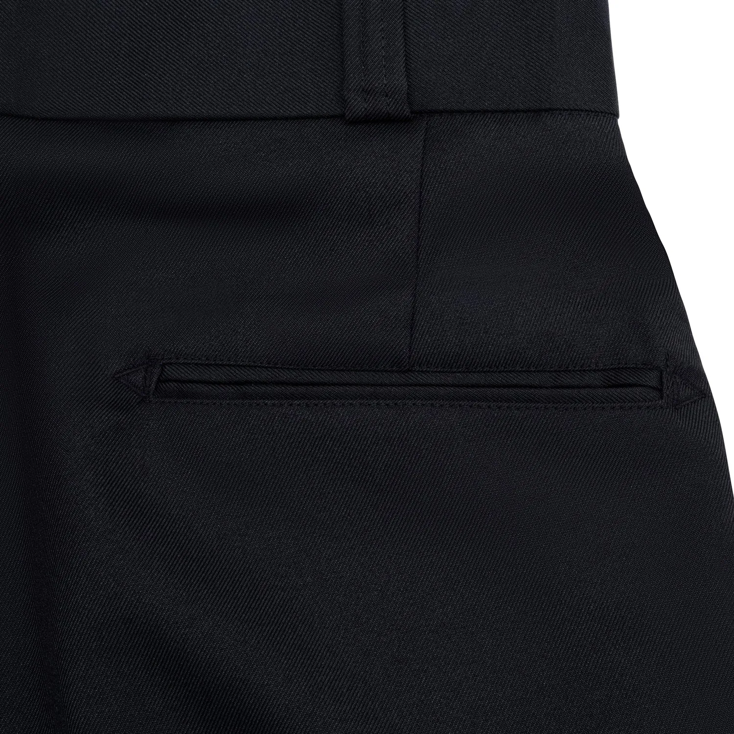 Polyester Pants W/ Stretch Waistband