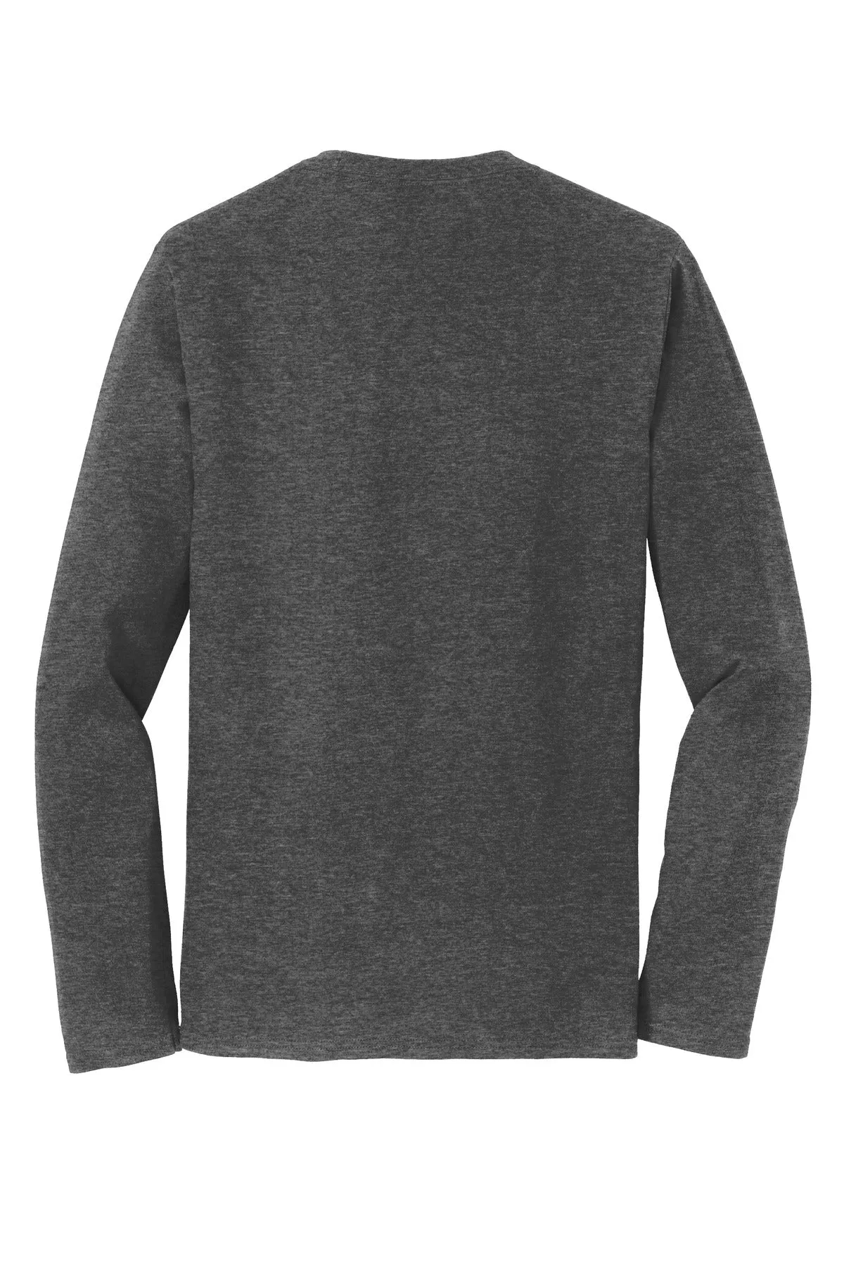 Port & Company Long Sleeve Fan Favorite Tee. PC450LS Dark Heather Grey