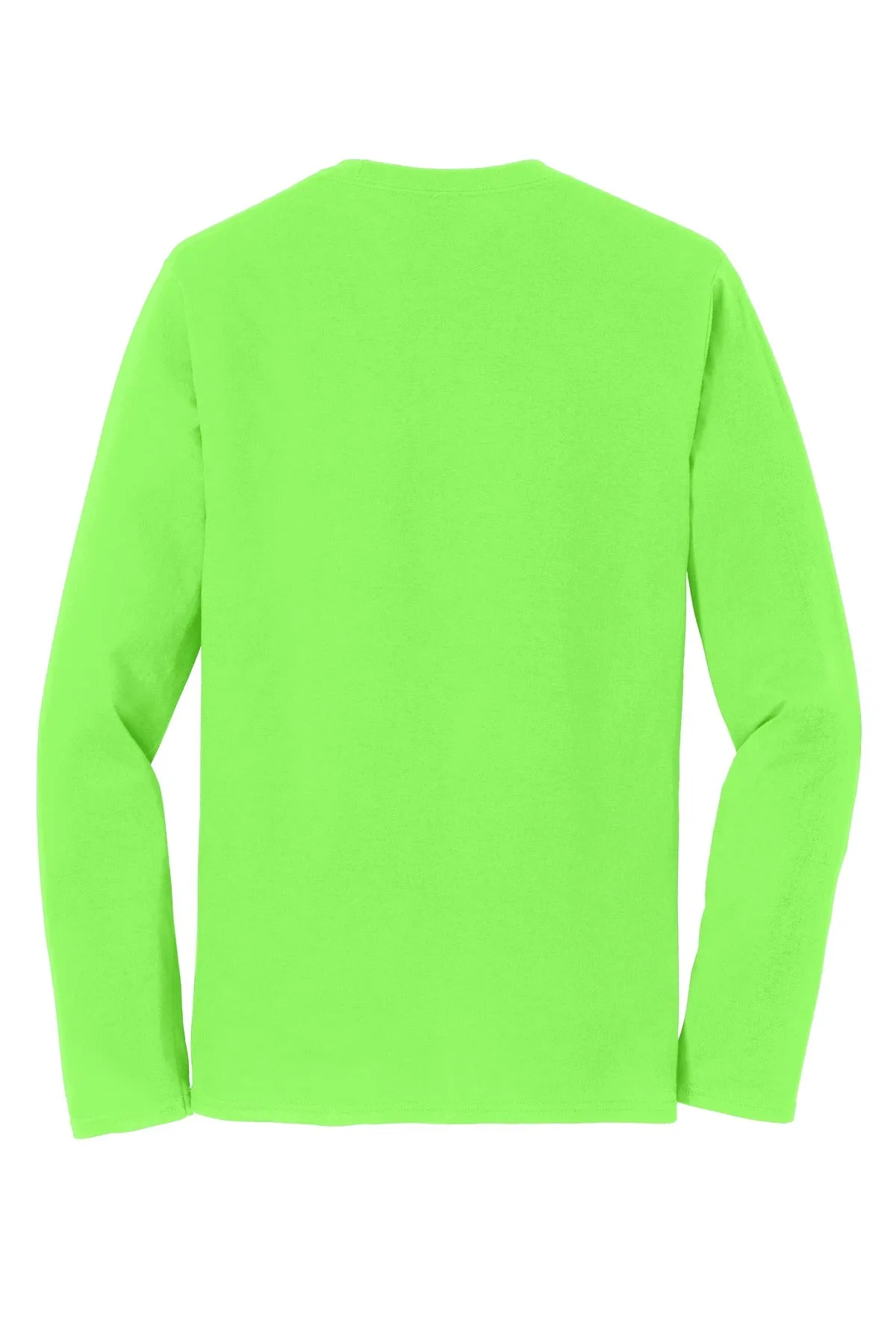 Port & Company Long Sleeve Fan Favorite Tee. PC450LS Flash Green