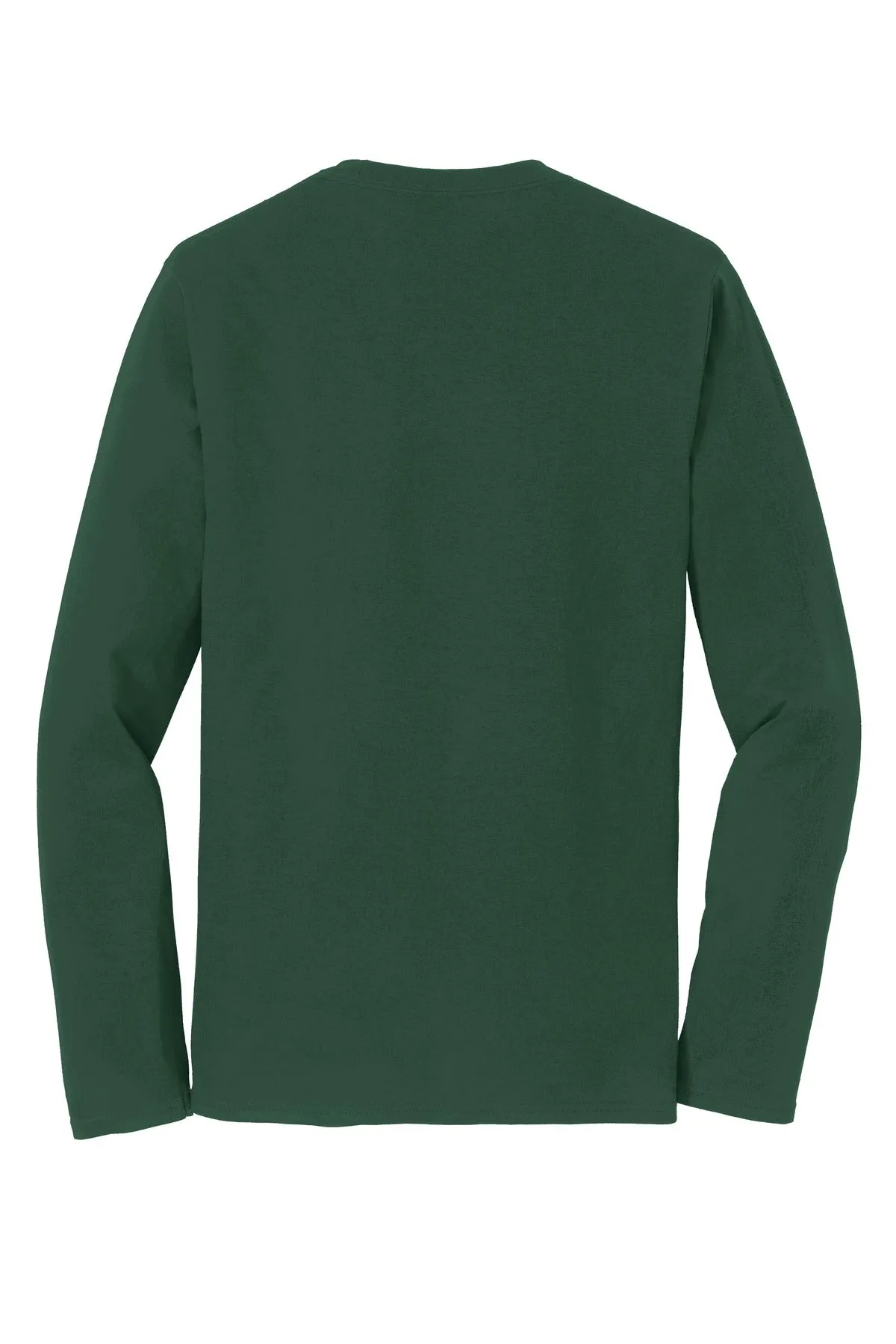 Port & Company Long Sleeve Fan Favorite Tee. PC450LS Forest Green