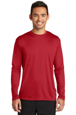 Port & Company  Long Sleeve Performance Tee. PC380LS Red