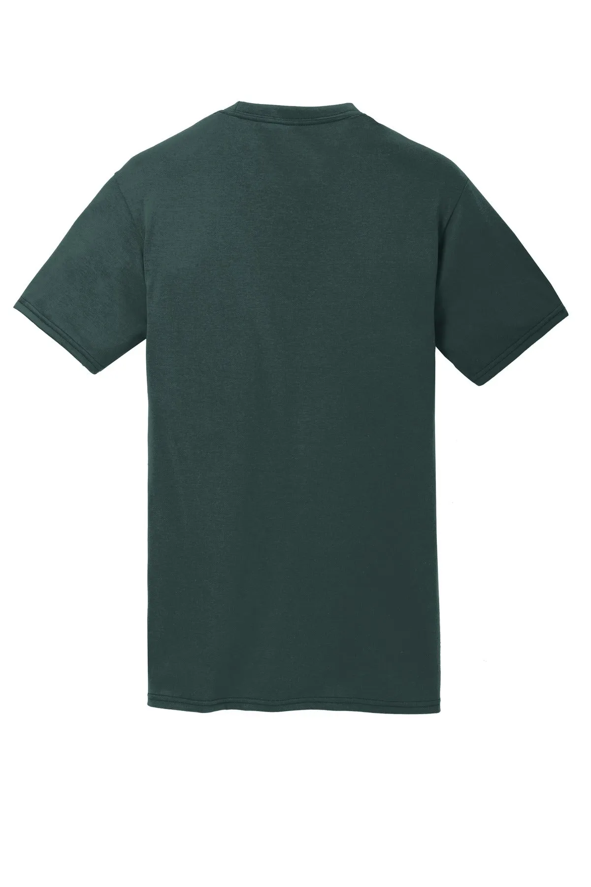 Port & Company Performance Blend Tee. PC381 Dark Green