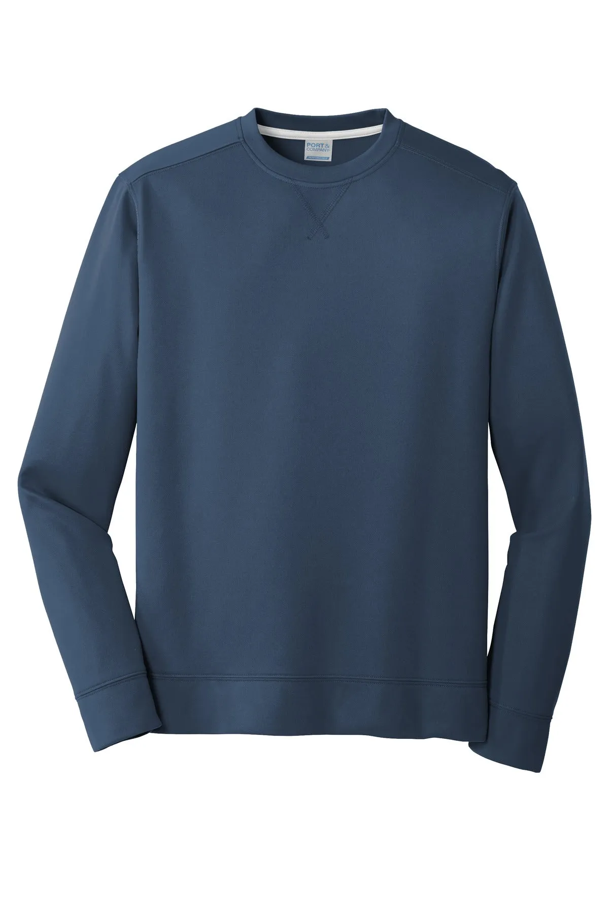 Port & CompanyPerformance Fleece Crewneck Sweatshirt. PC590 Deep Navy
