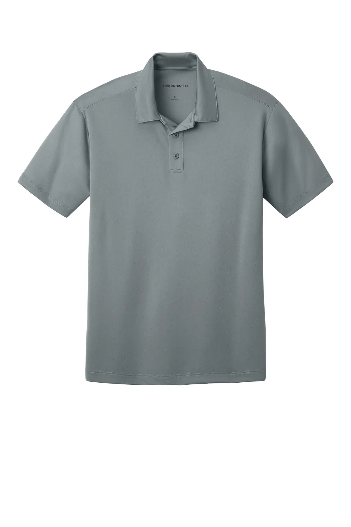 Port Authority Silk Touch Performance Polo. K540 Gusty Grey