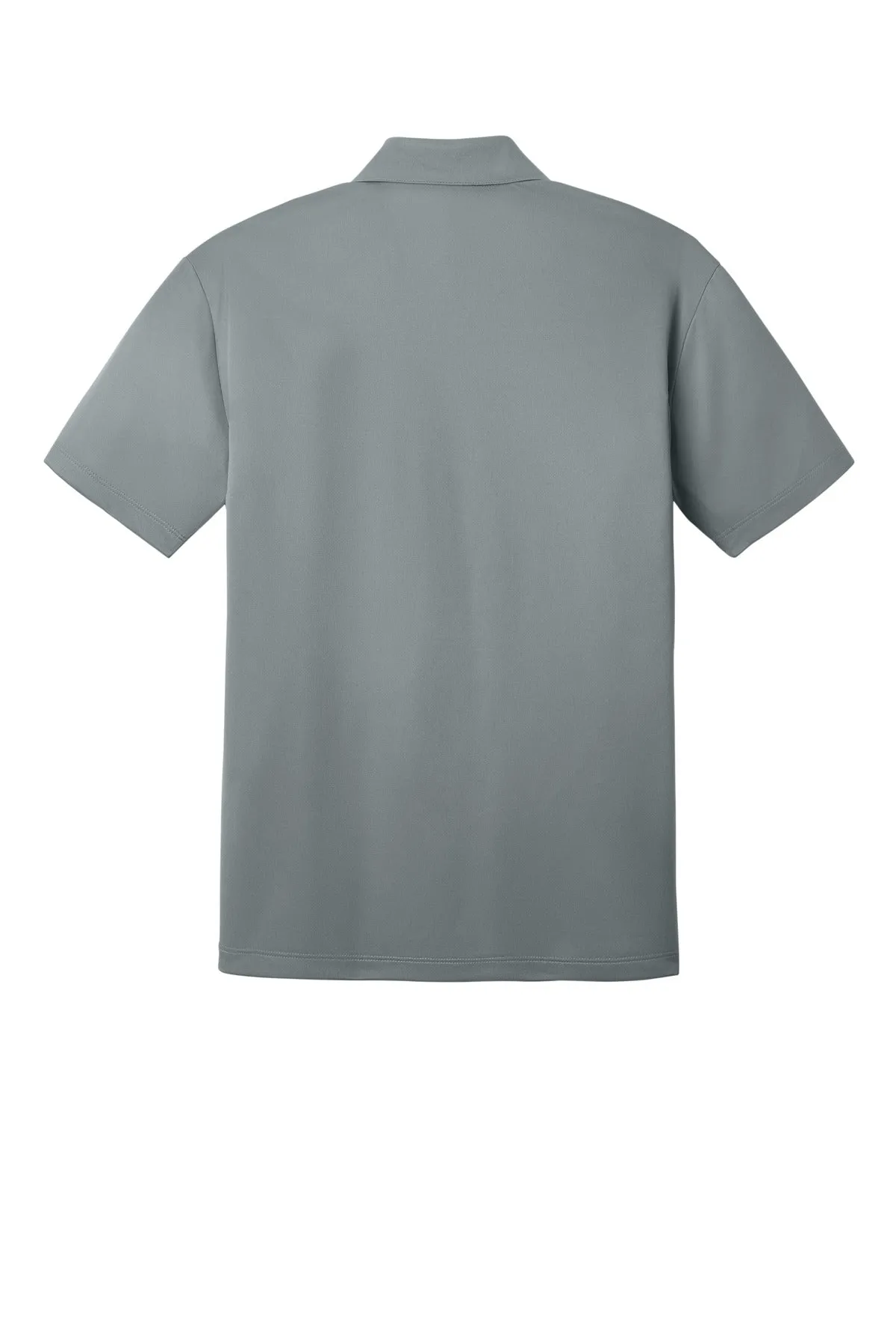 Port Authority Silk Touch Performance Polo. K540 Gusty Grey