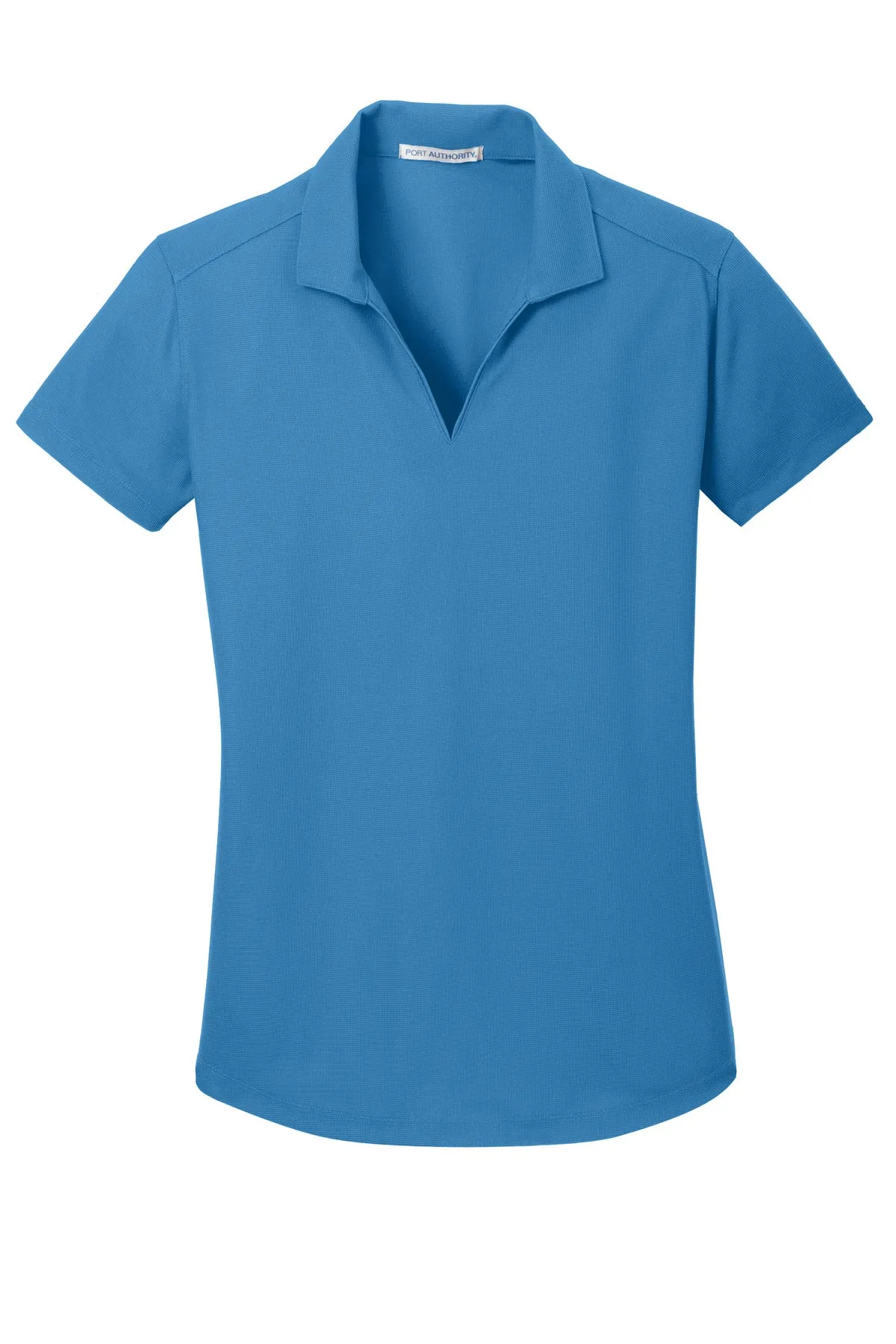 Port Authority Women's Dry Zone Grid Polo. L572 Celadon Blue