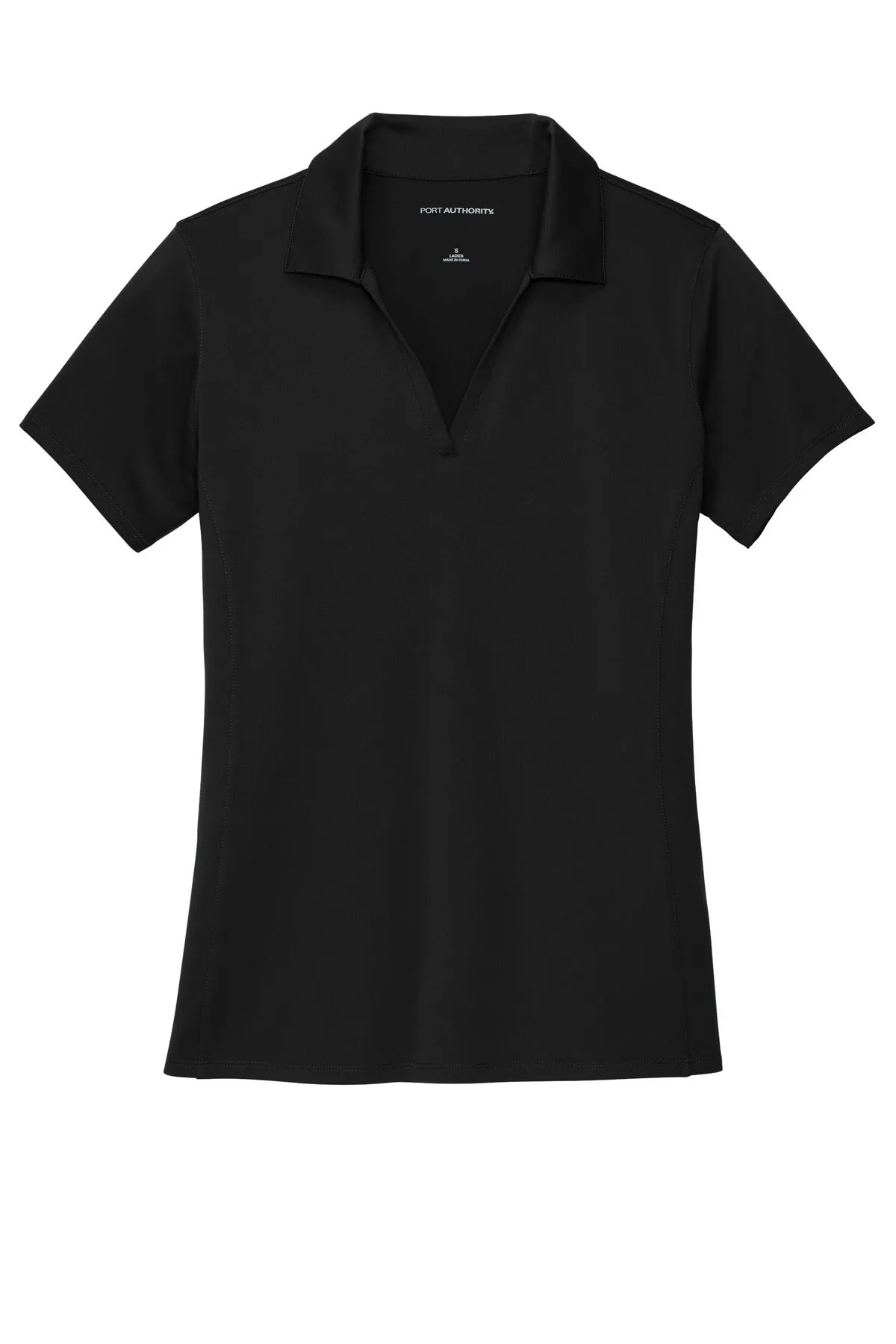 Port Authority Women's Performance Staff Polo LK398 Black
