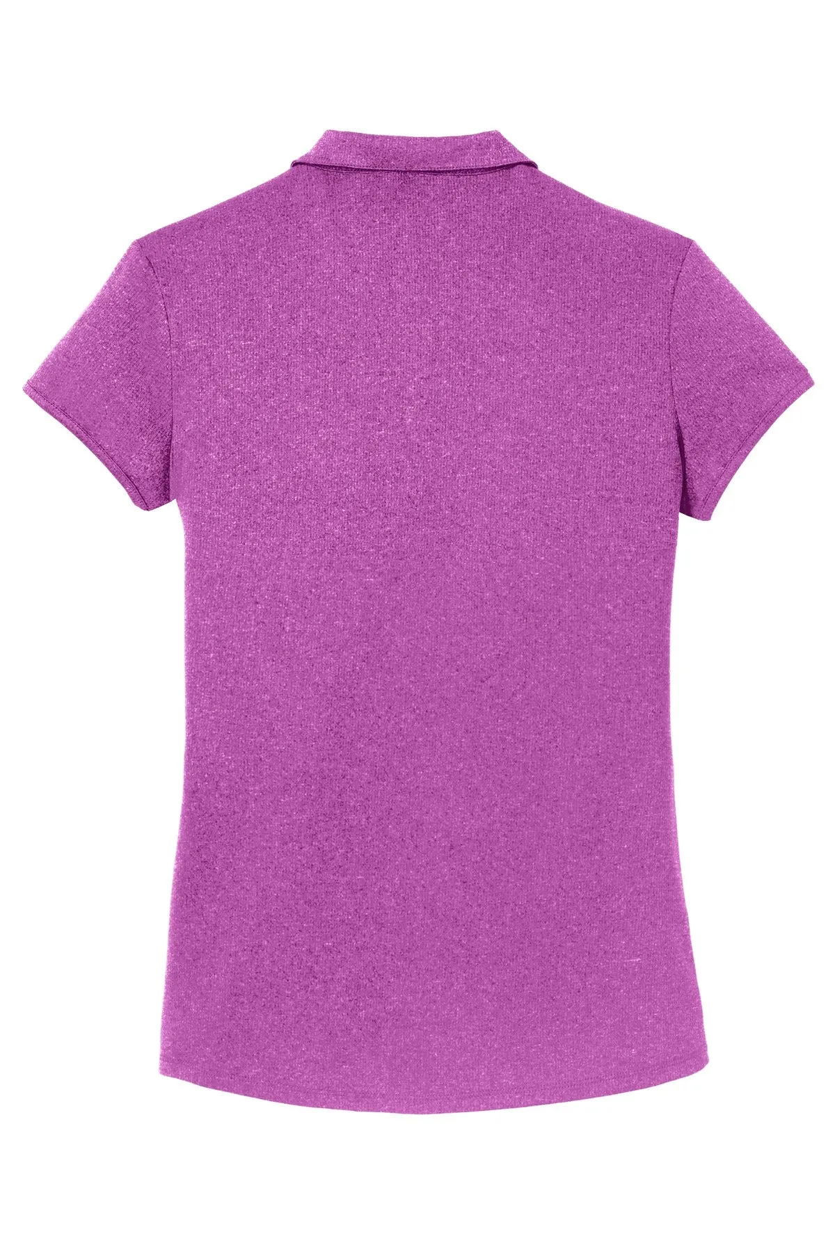 Port Authority Women's Trace Heather Polo. L576 Berry Heather
