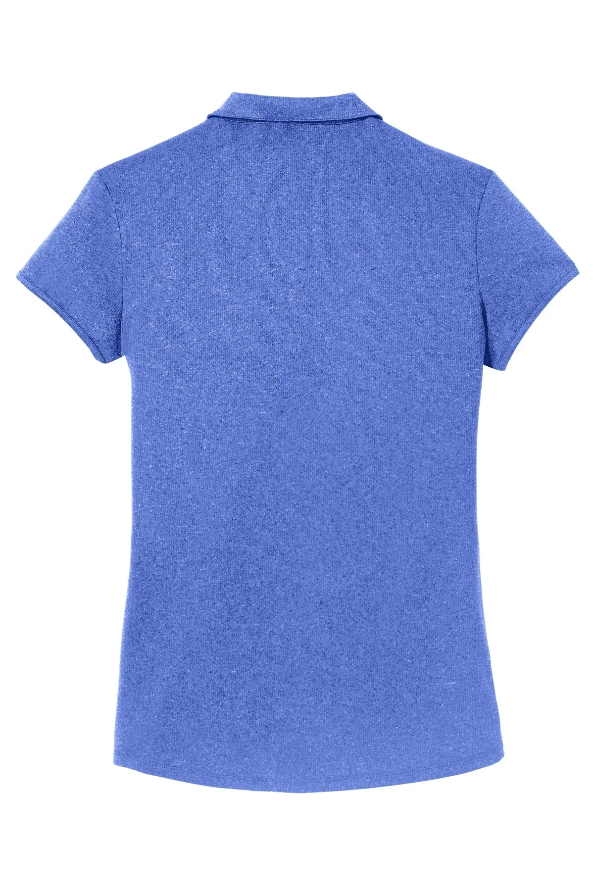 Port Authority Women's Trace Heather Polo. L576 True Royal Heather