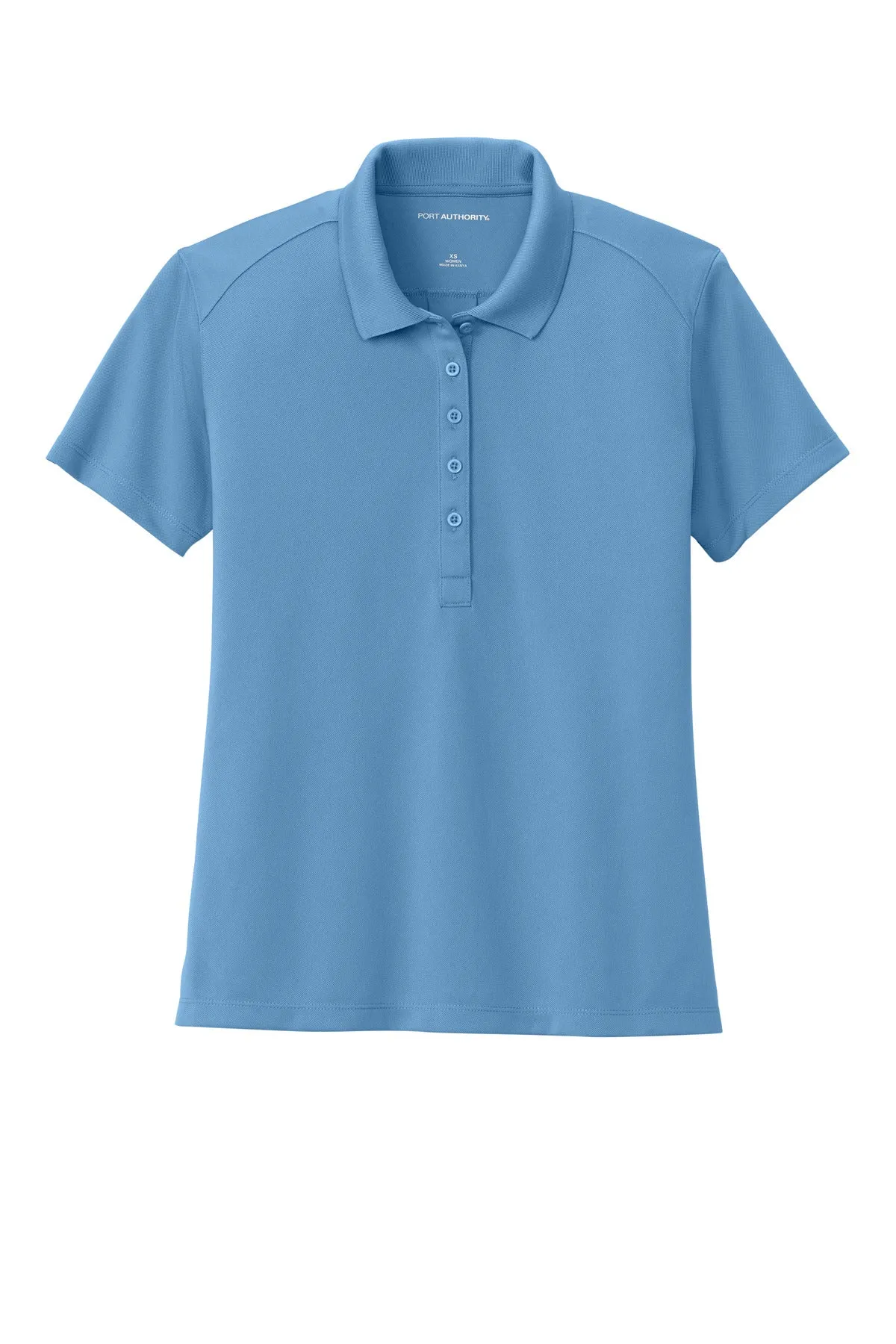 Port Authority Women's Wearever Performance Pique Polo LK240 Carolina Blue