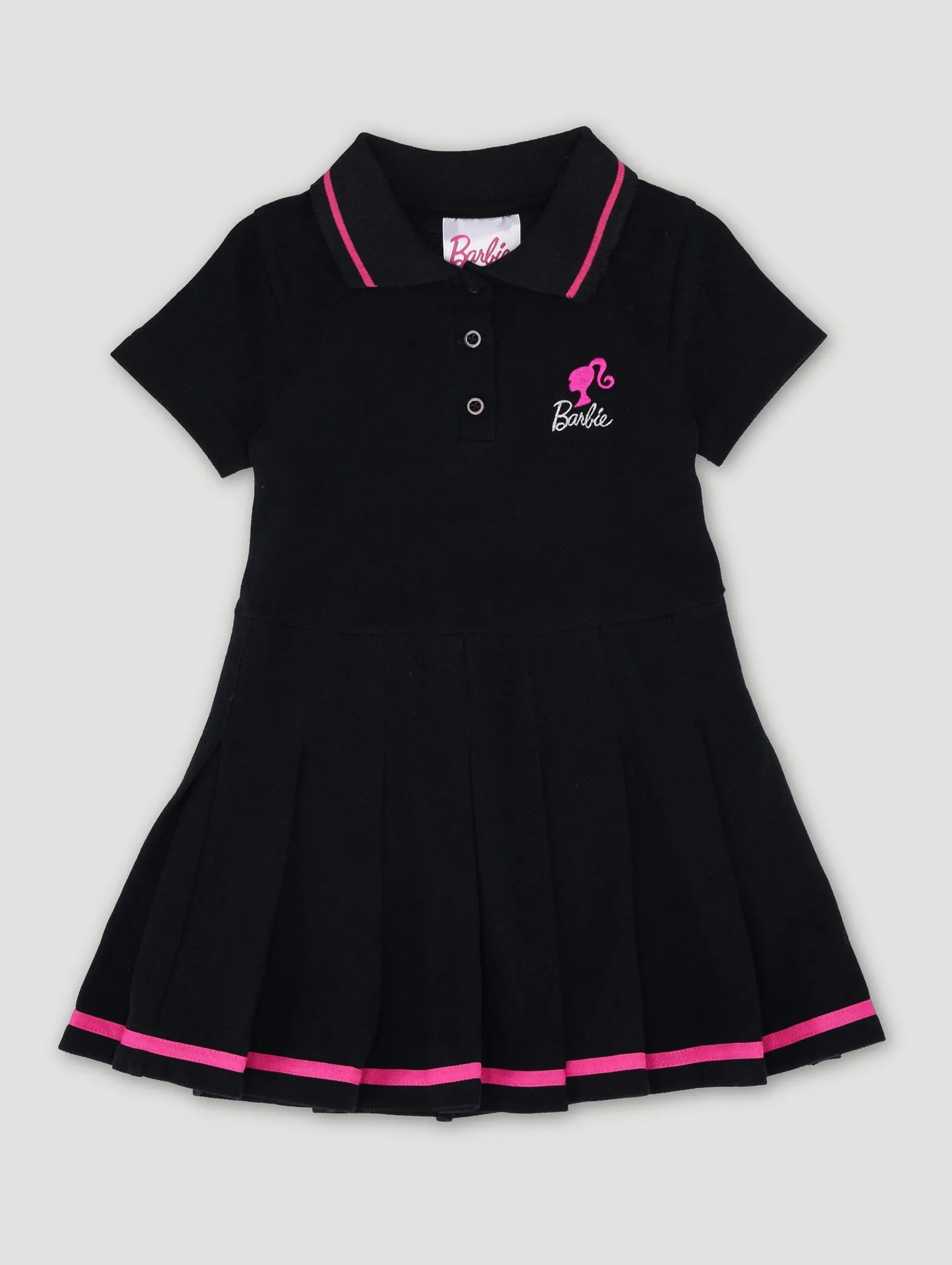 Pre-Girls Barbie Tennis Dress - Black