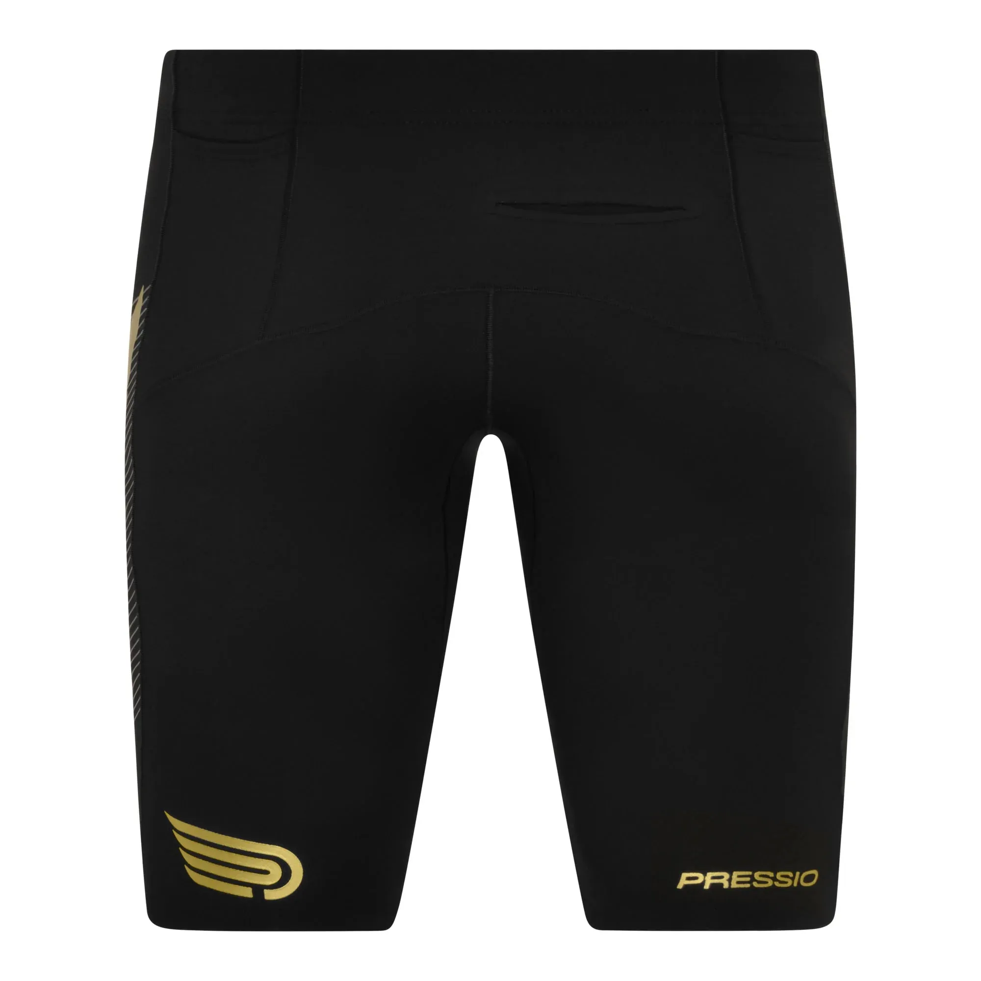Pressio Men's Power Half Tight - BLK/GLD
