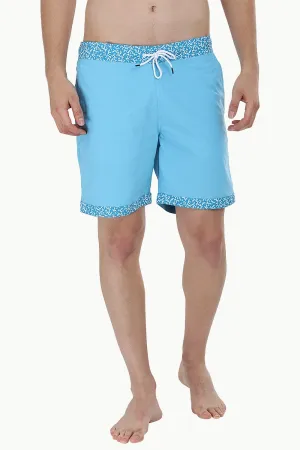 Printed Waistband Swimshorts