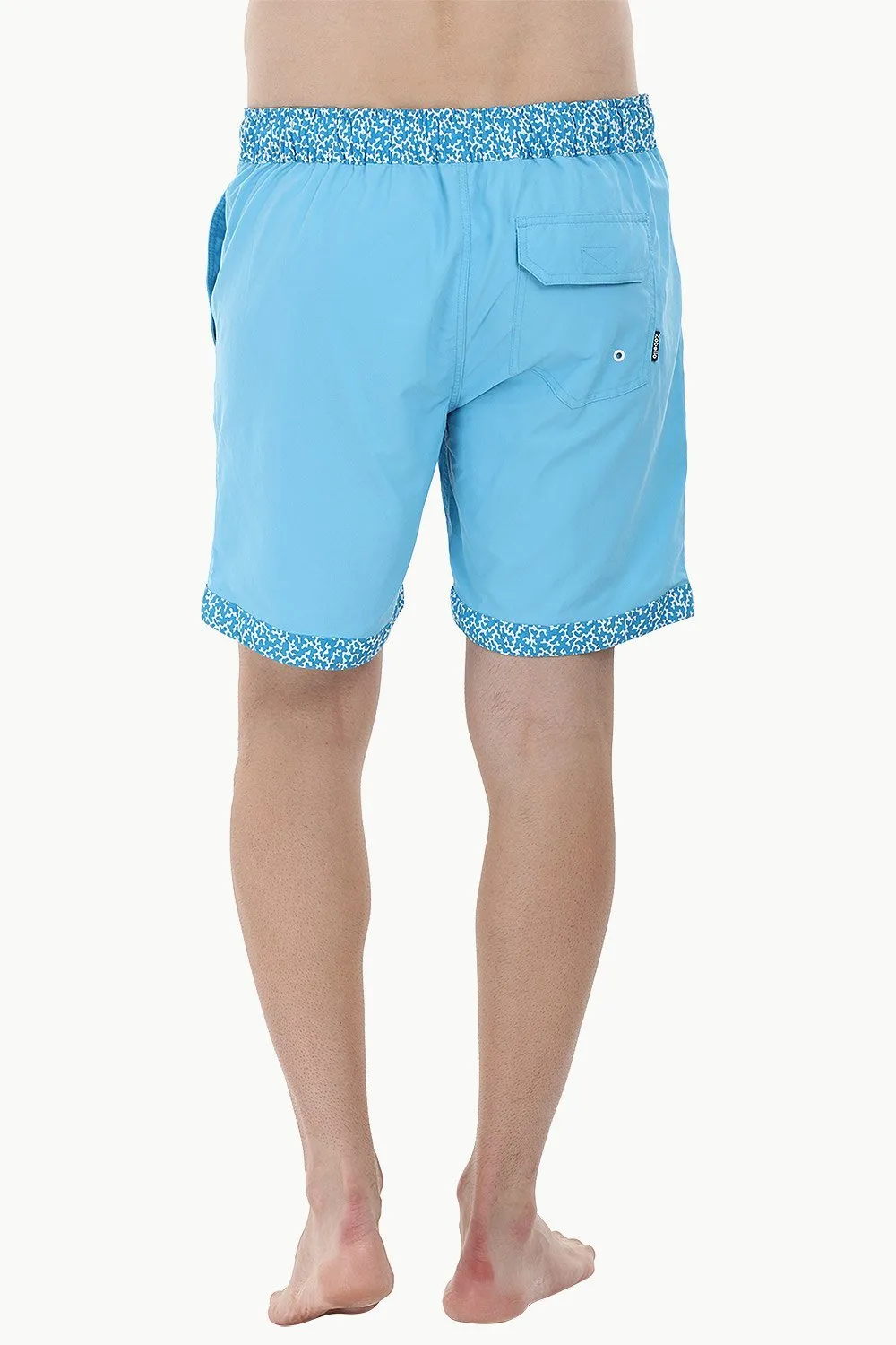 Printed Waistband Swimshorts