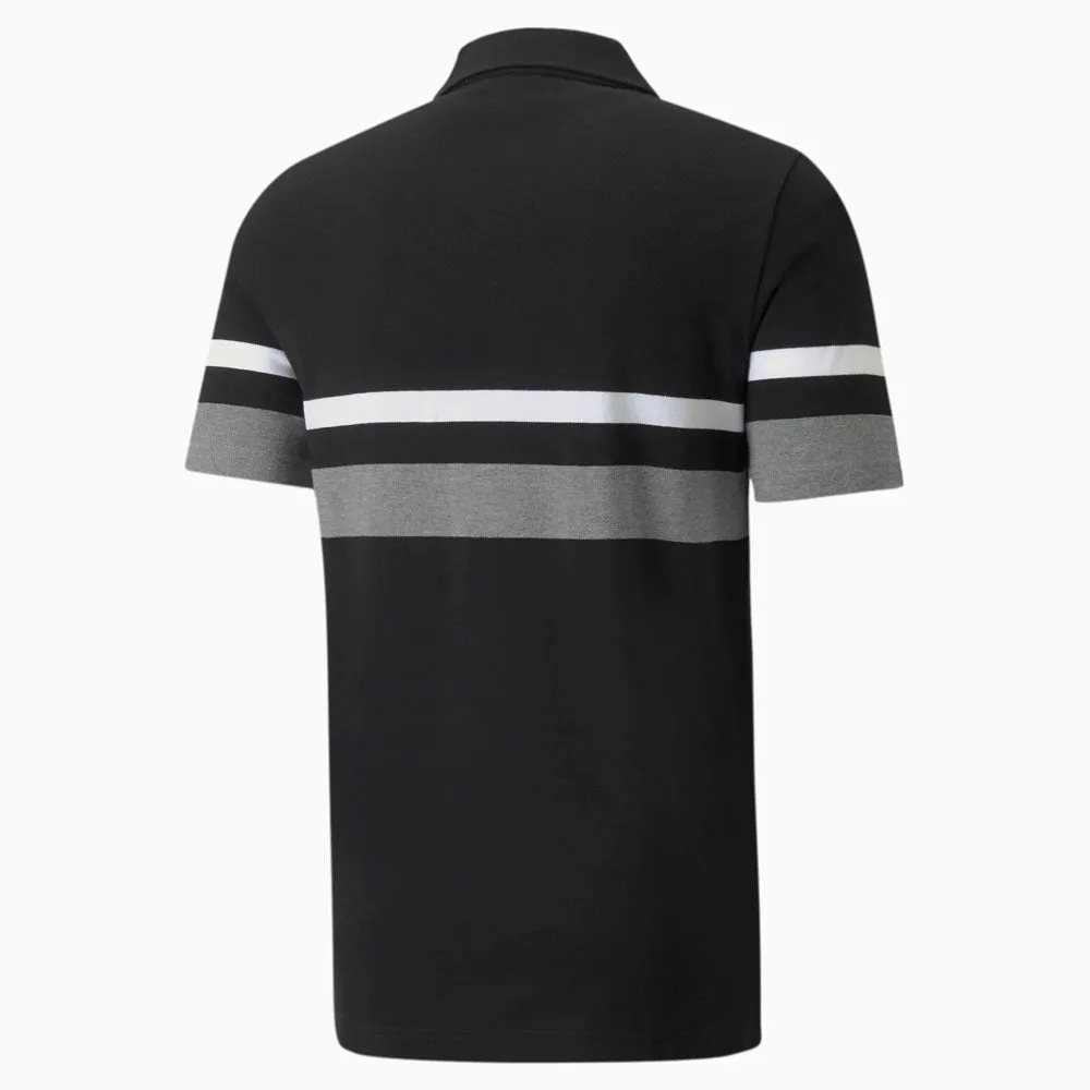 Puma Mens Essential Stripe Golf Polo