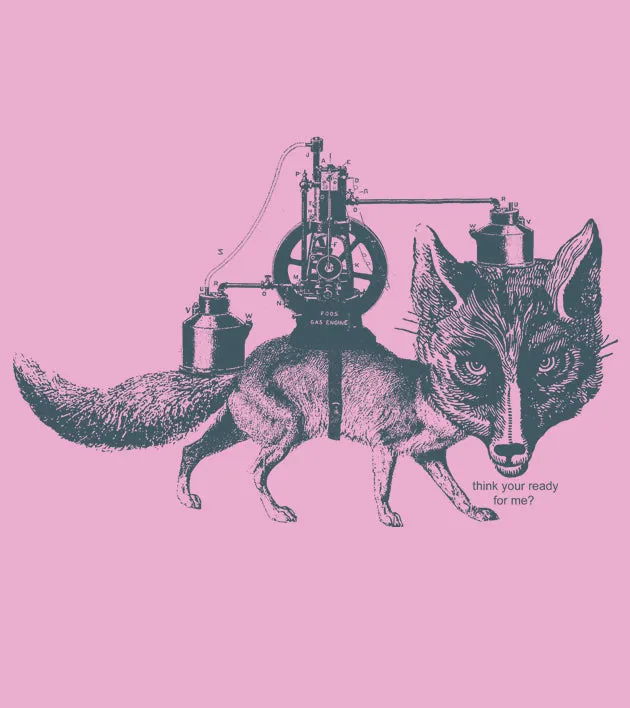 "The Fox" Ladies Tri-Blend Racerback Tank