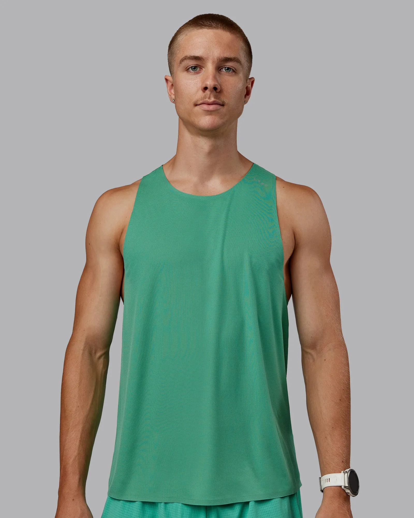 Race Day Performance Tank - Mystic Green