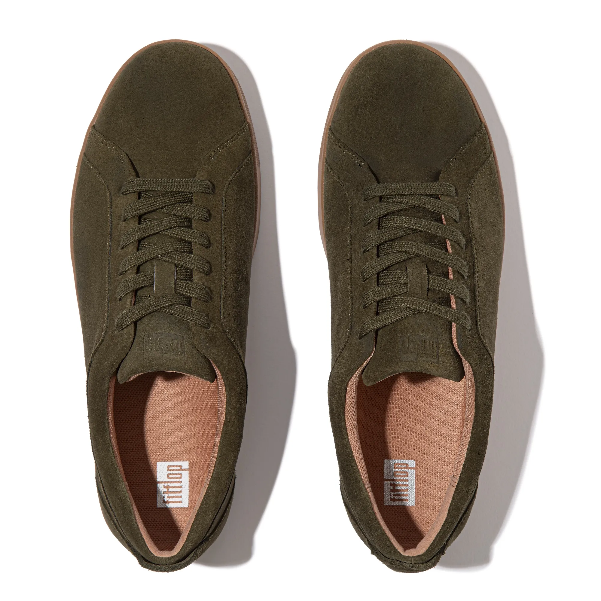Rally Suede Sneakers in Dark Olive