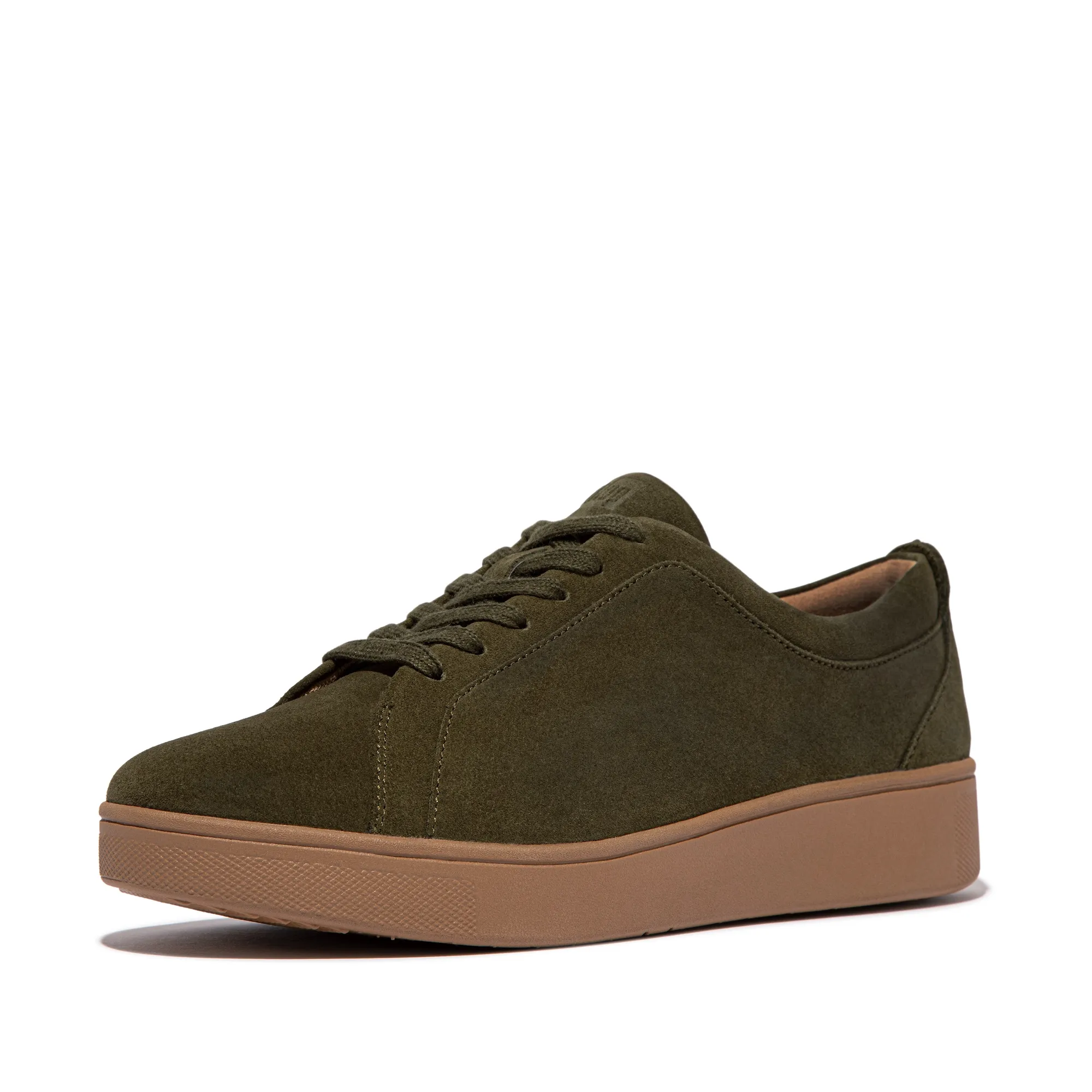 Rally Suede Sneakers in Dark Olive