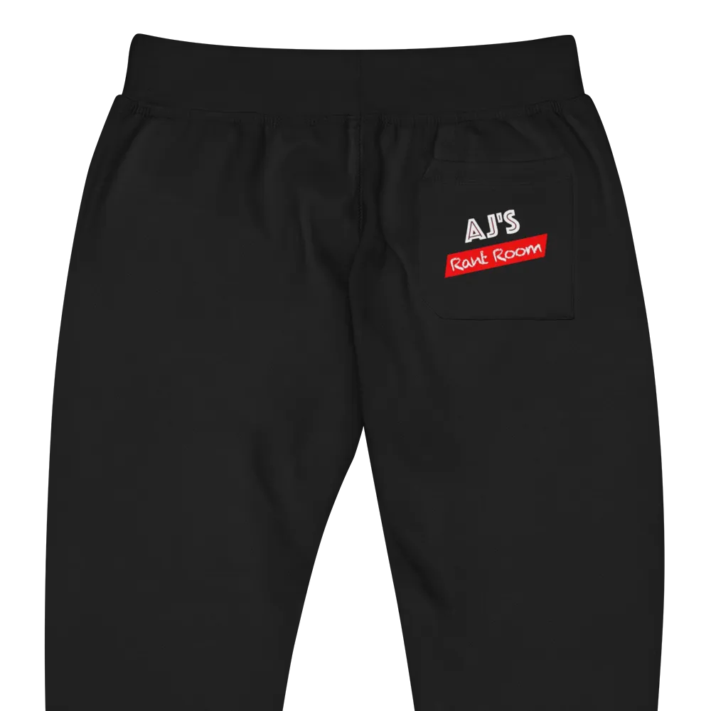 RANT FAM Fleece Sweatpants (WHITE)