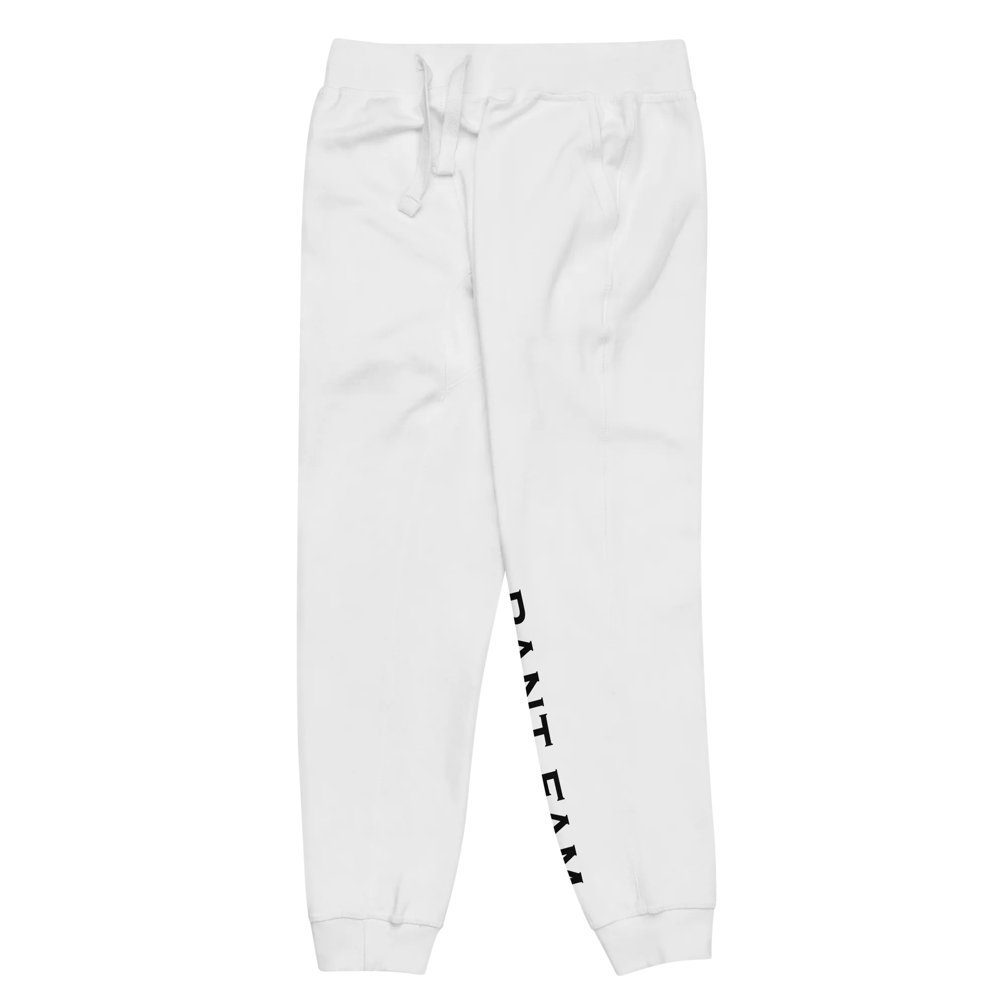 RANT FAM Fleece Sweatpants (WHITE)