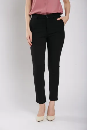 Rasha Ultra-stretch Pants in Black