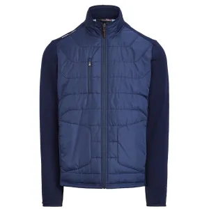 Recycled Performance Mockneck Navy