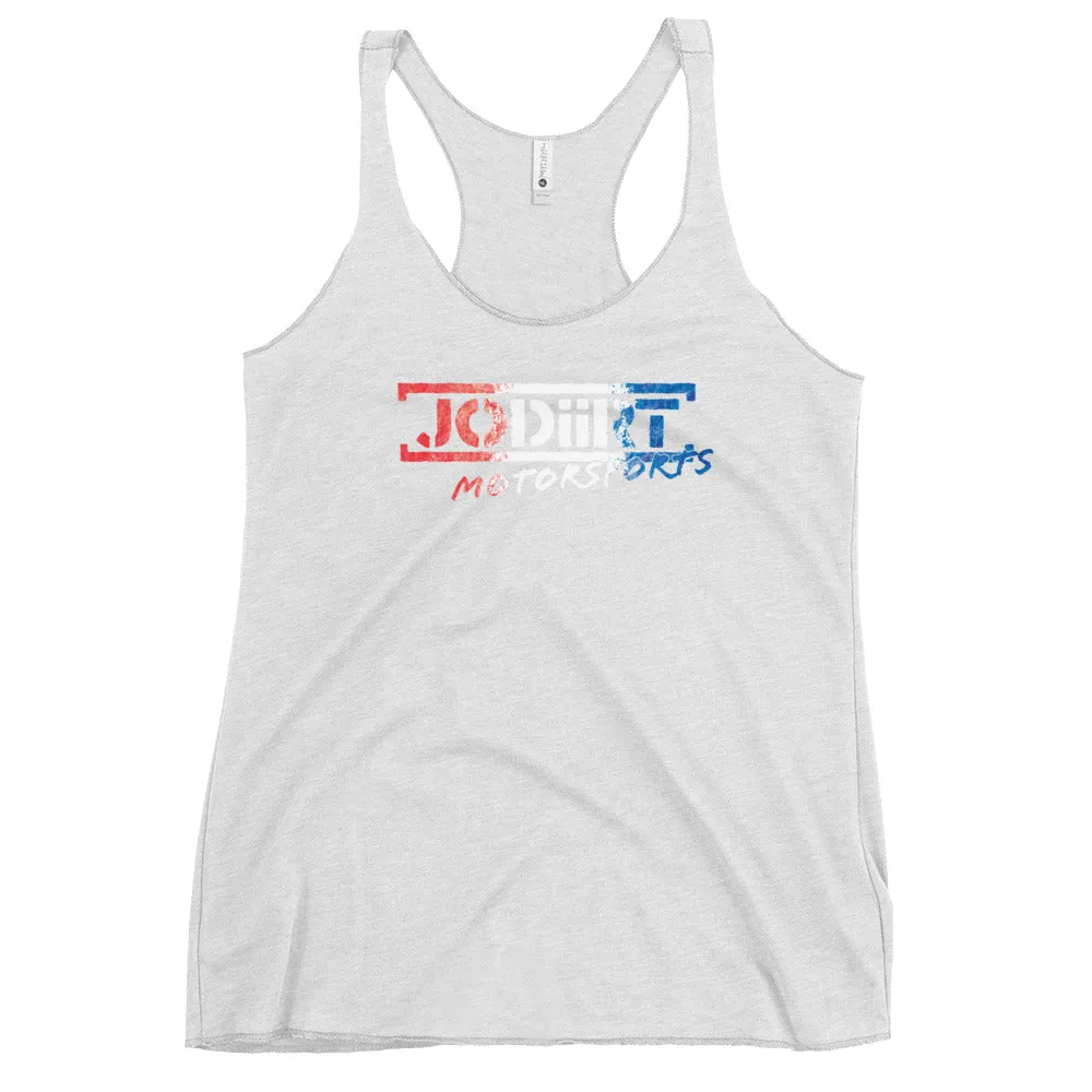 Red White & Fuel Women's Racerback Tank