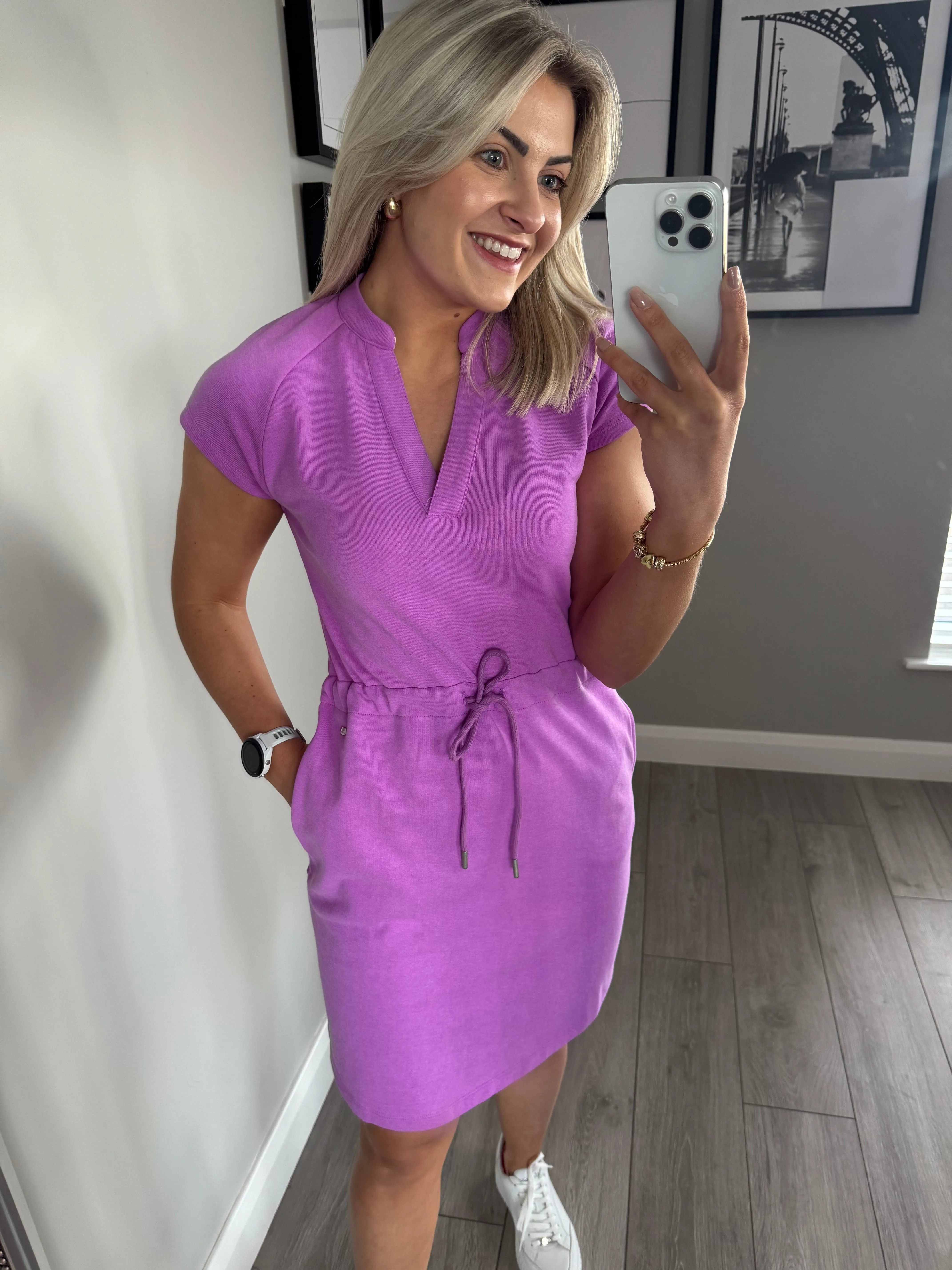 Relax & Renew Ivy Purple Dress