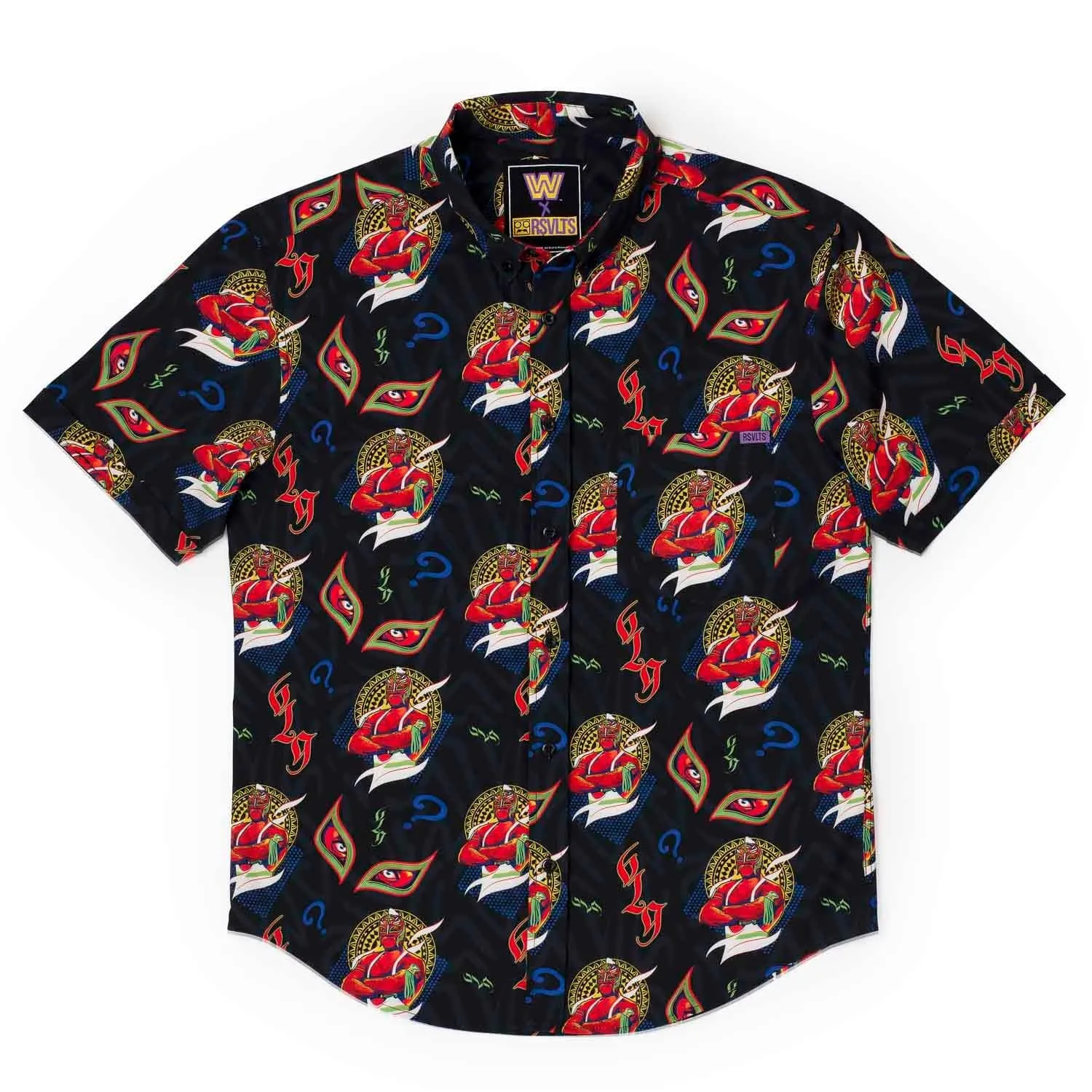 Rey Mysterio "The Masked Man" – KUNUFLEX Short Sleeve Shirt
