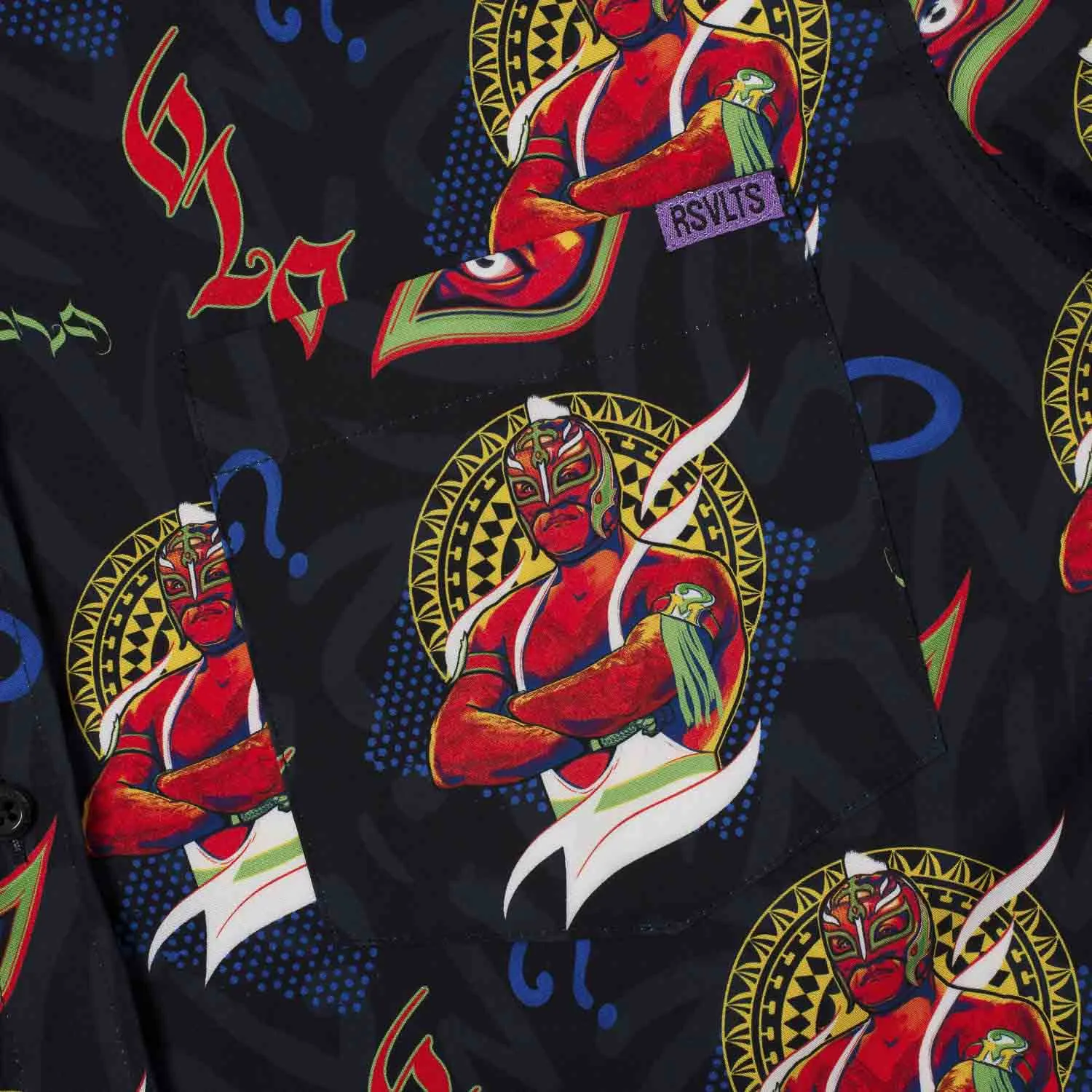 Rey Mysterio "The Masked Man" – KUNUFLEX Short Sleeve Shirt