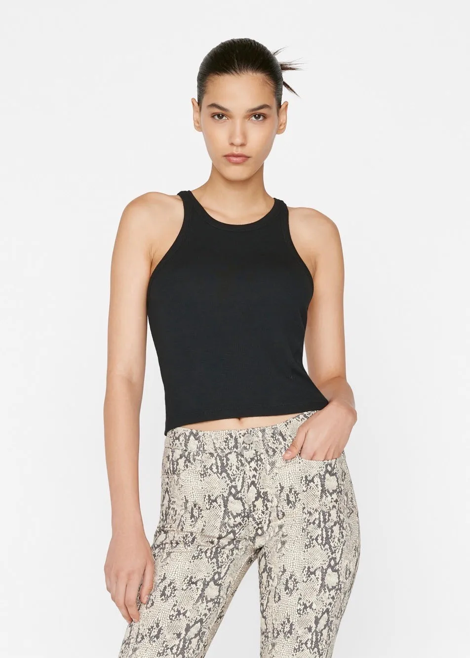 Rib Cami (Noir)
