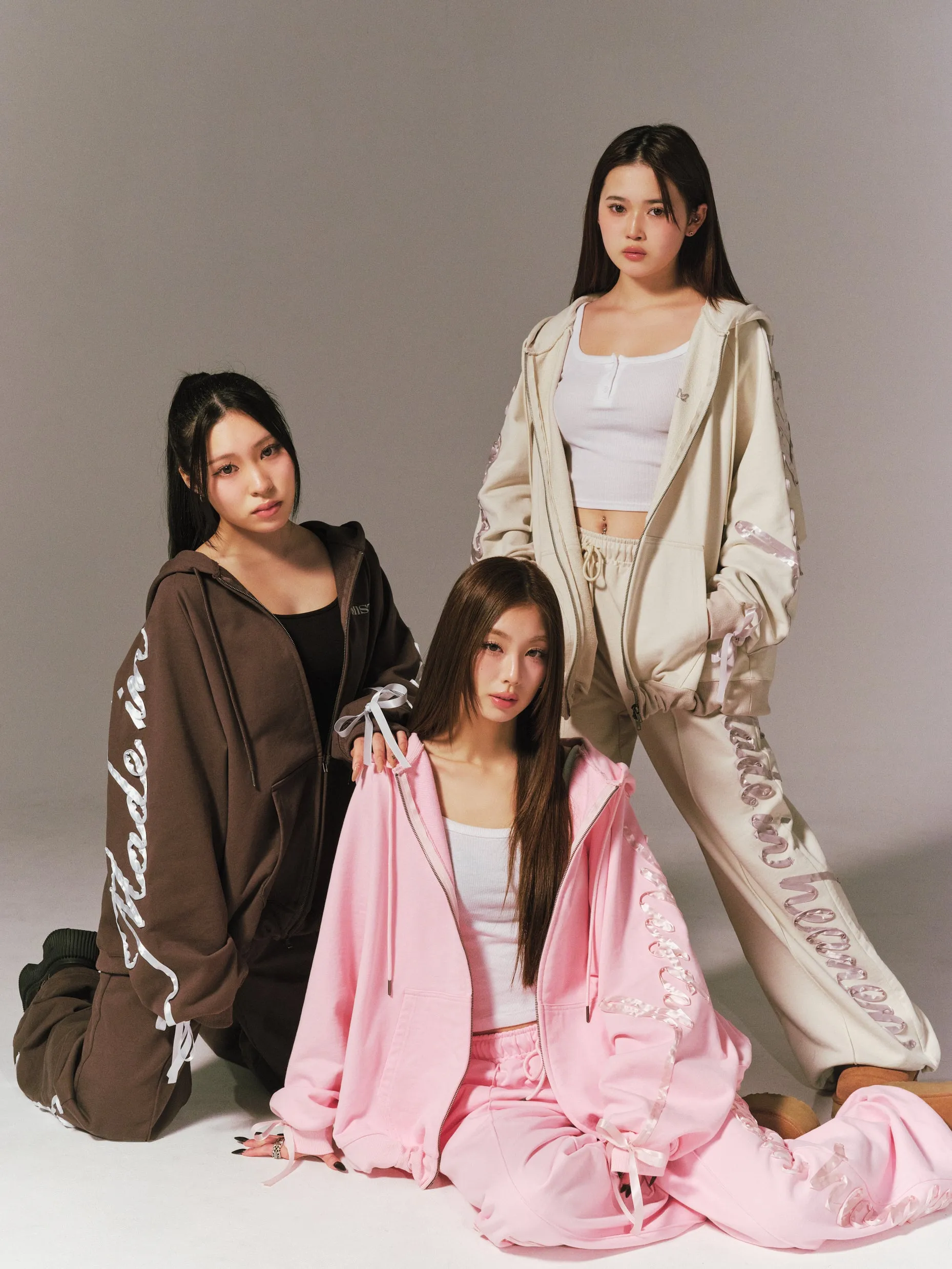 ribbon sweat pants