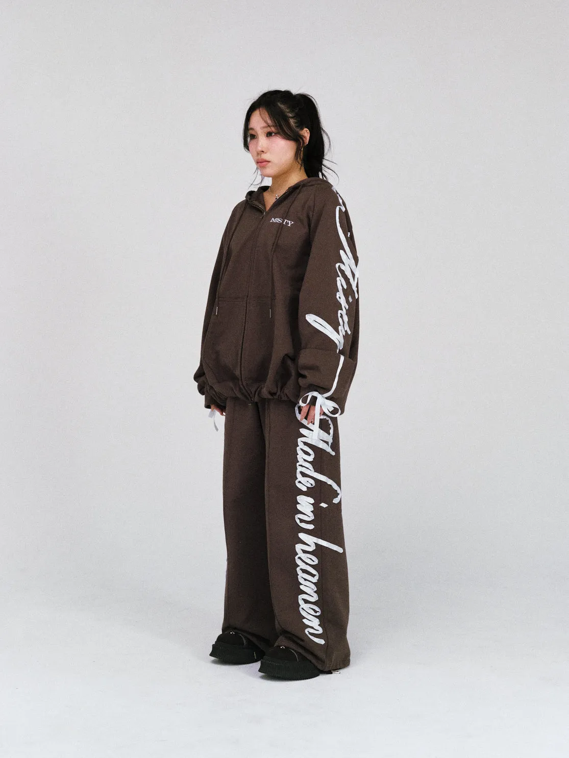 ribbon sweat pants