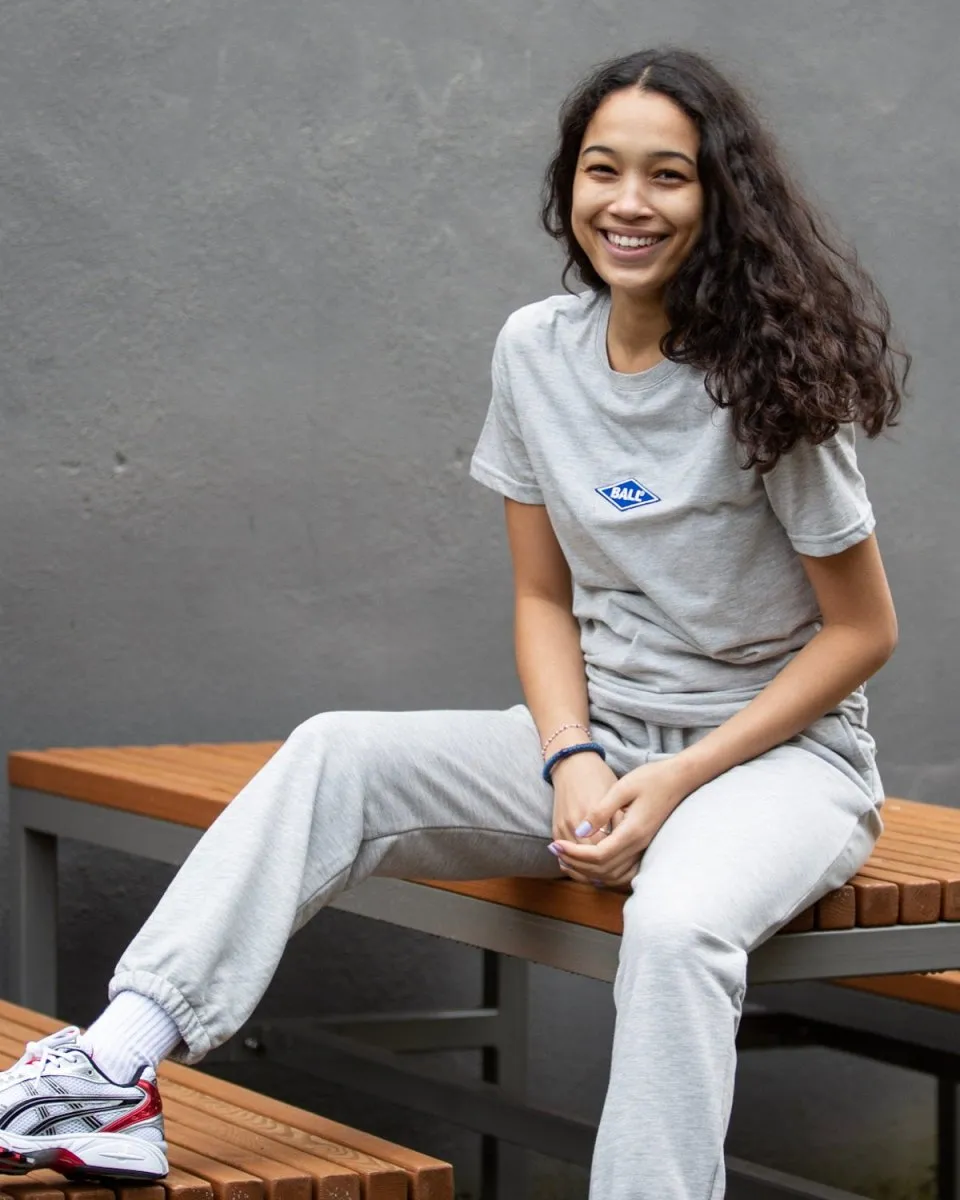 Rimini Sweat Pants - Light Grey Melange