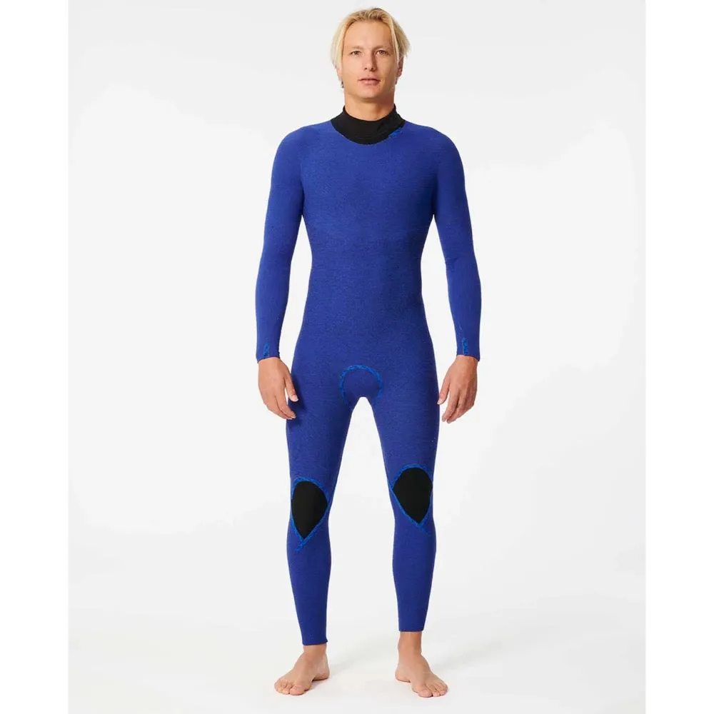 RIP CURL E-BOMB 3/2 BACK ZIP BLACK