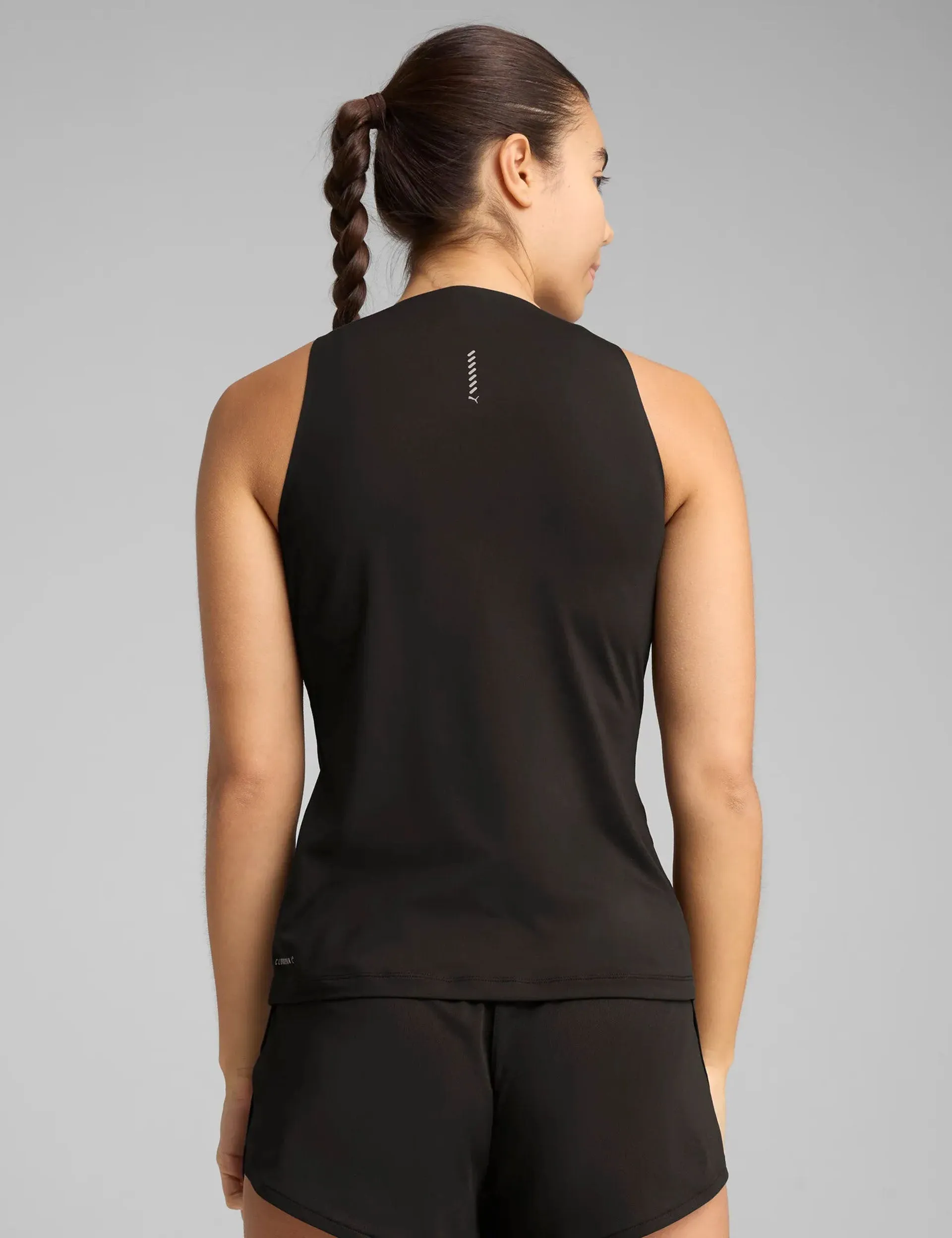 Run Cloudspun Tank - Black