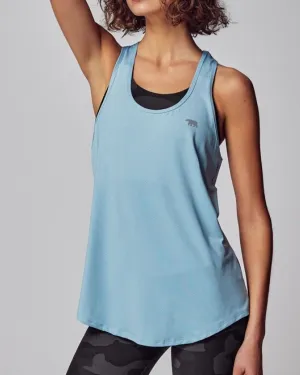 Running Bare Womens Back to Bare Tank Sky