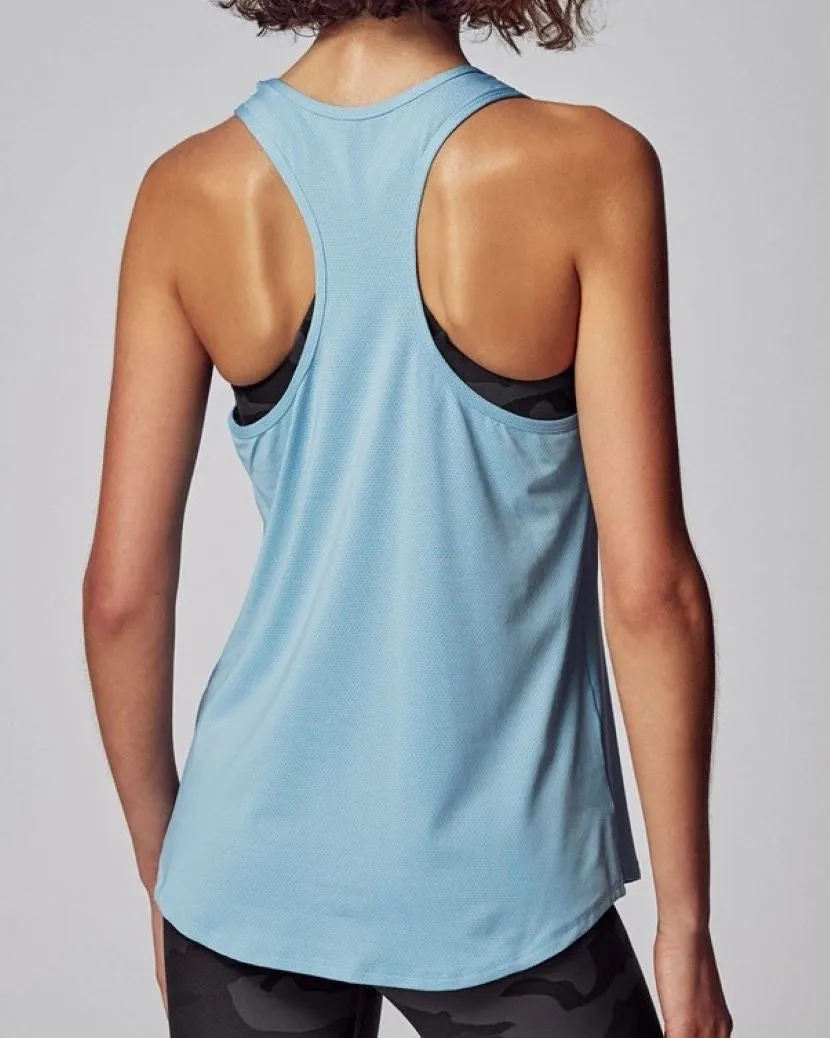 Running Bare Womens Back to Bare Tank Sky