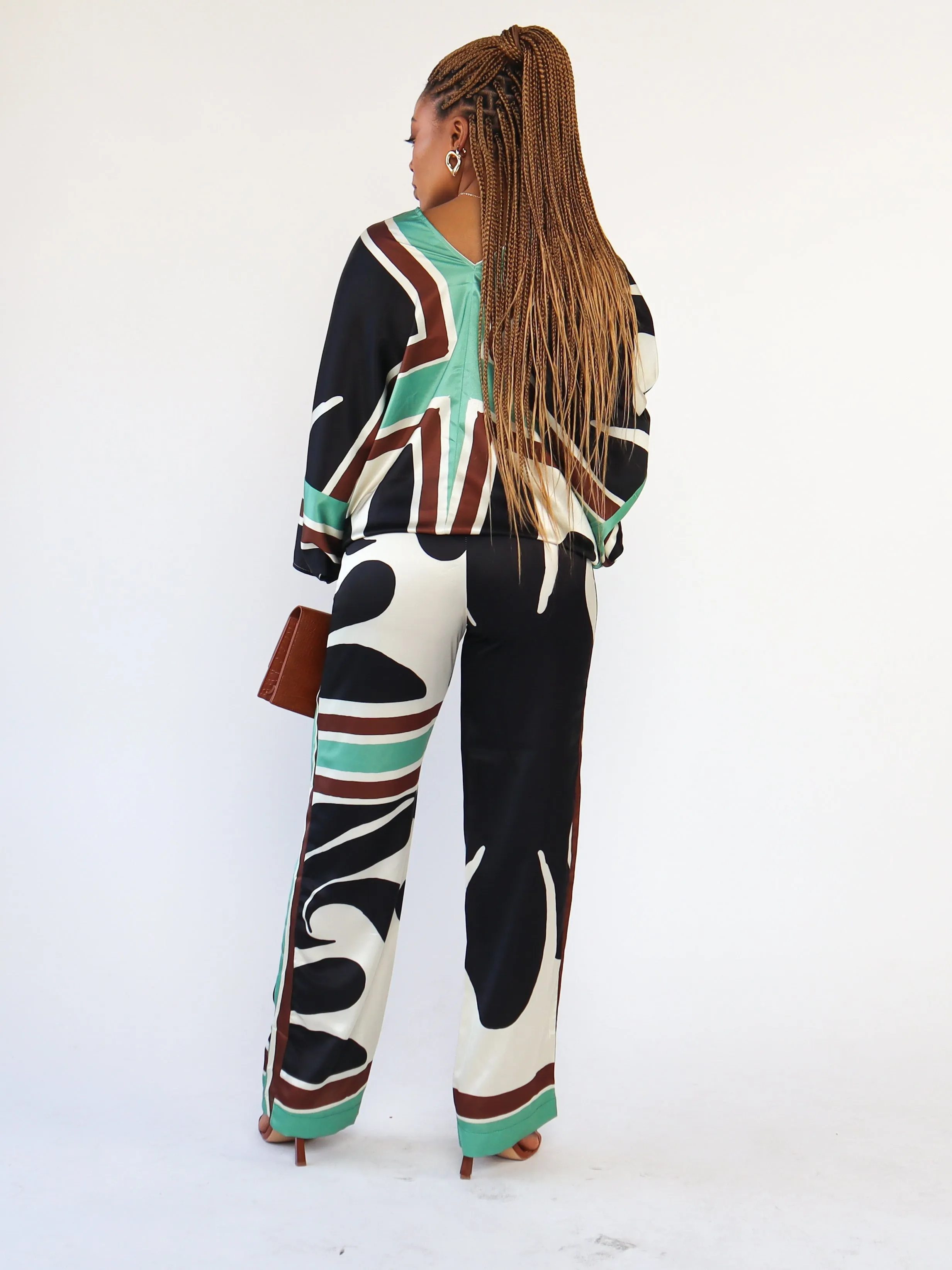 Samaya Pant Set (Green)