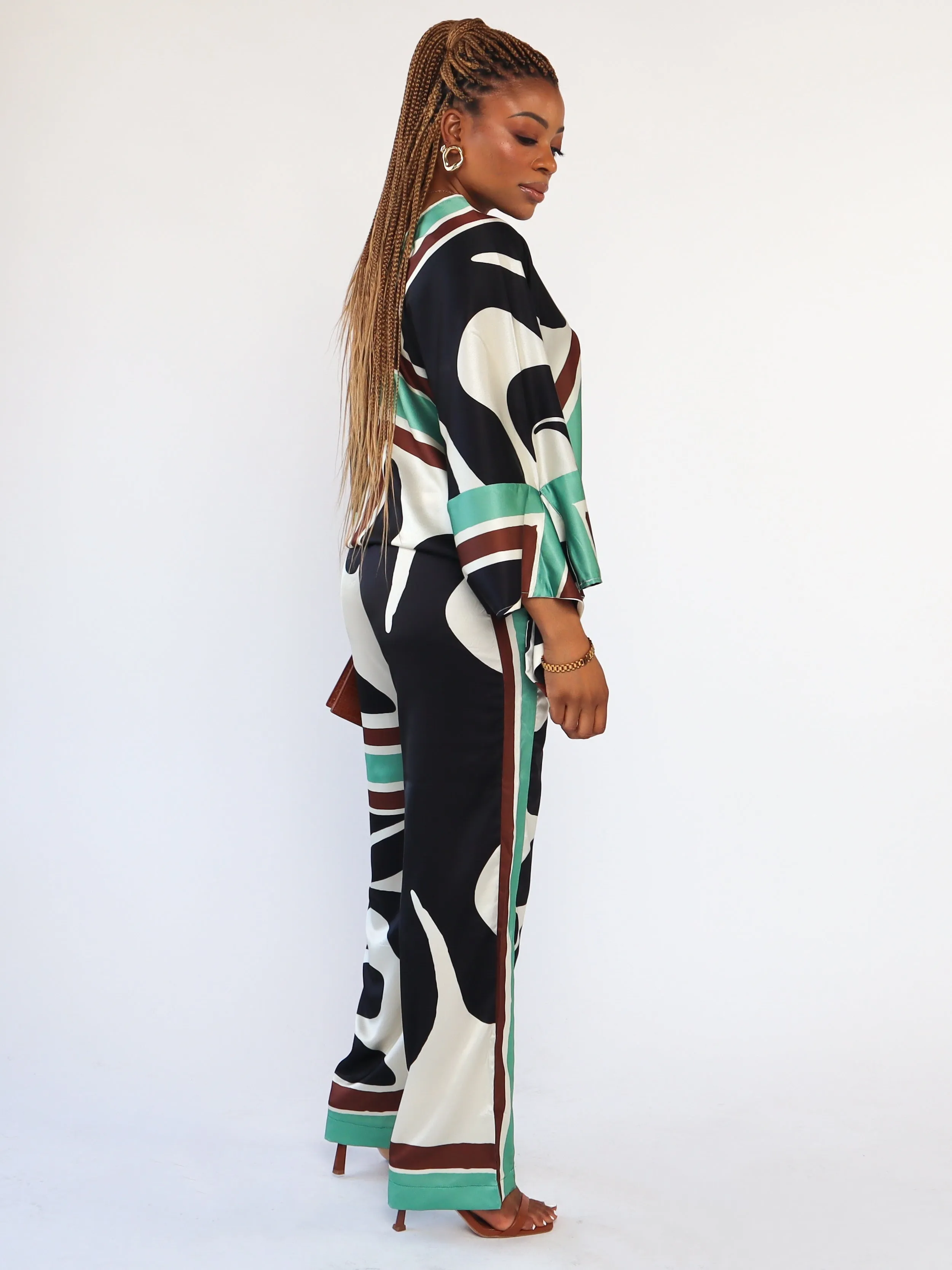 Samaya Pant Set (Green)