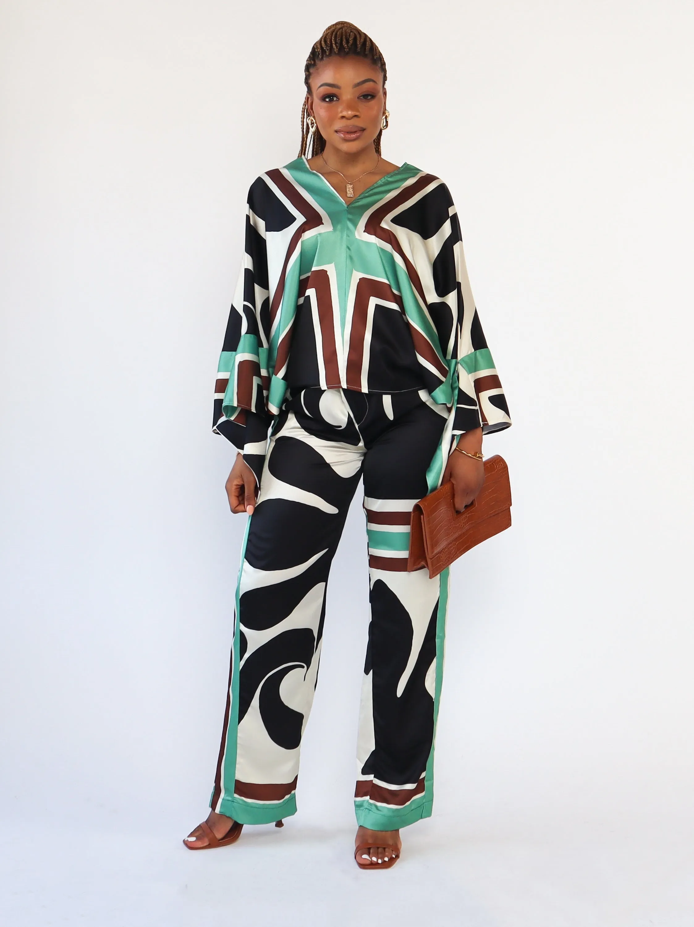 Samaya Pant Set (Green)