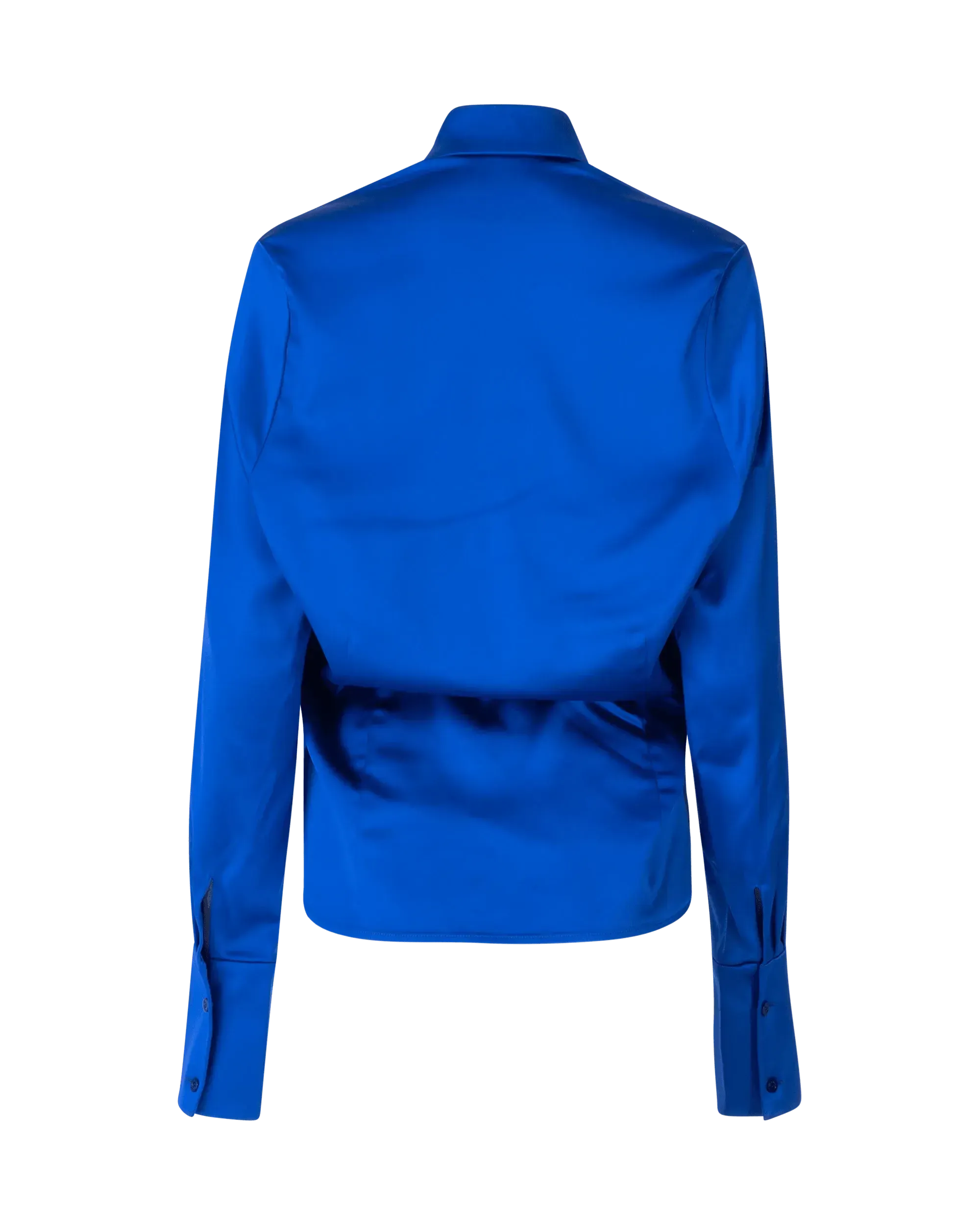 Satin Button Up Shirt