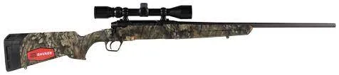 SAVAGE AXIS XP  30-06  MOBUC CAMO STOCK   22" BBL  W 3-9 SCOPE