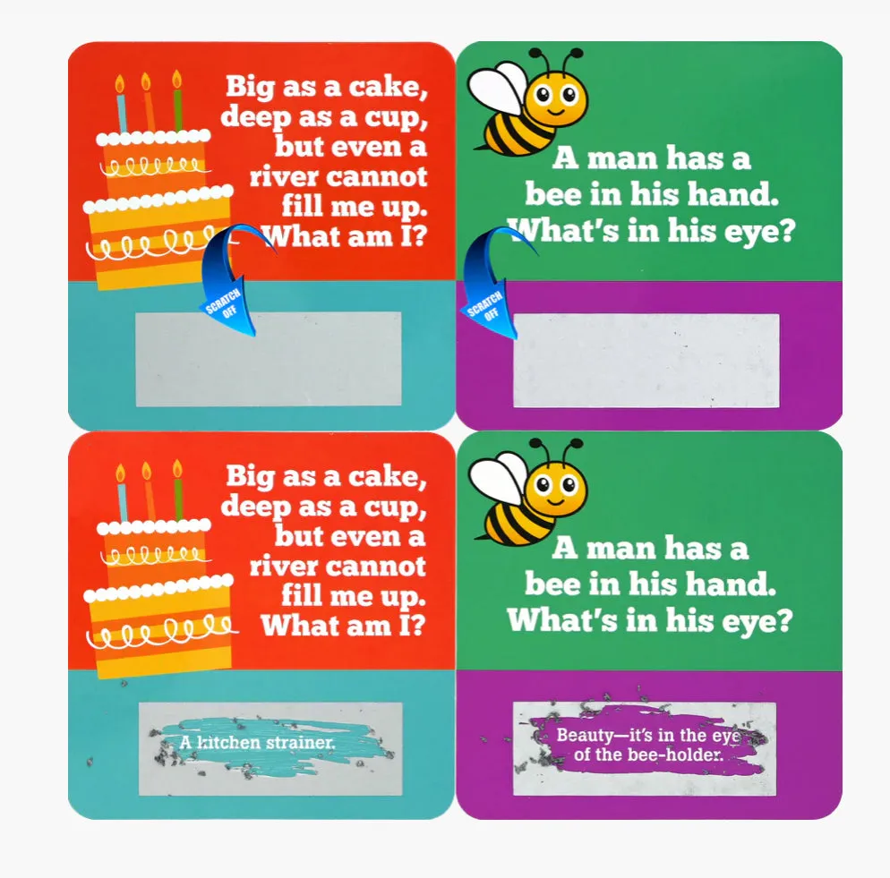 Scratch-Off Lunch Box Riddles
