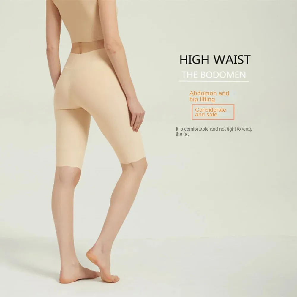 Seamless High Waist Safety Shorts for Women