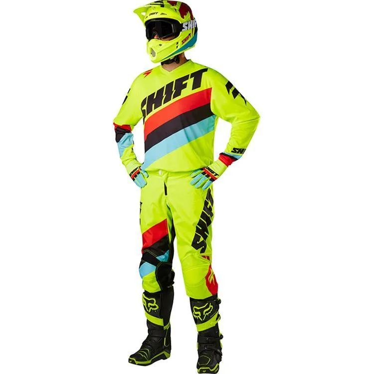 SHIFT WHIT3 TARMAC PANTS [FLO YELLOW]