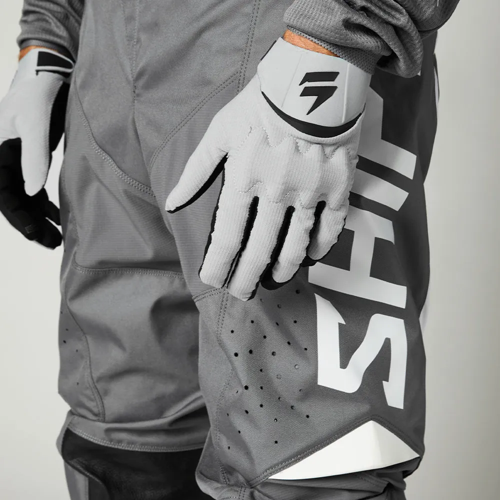 SHIFT WHITE LABEL TRAC PANTS [GREY/WHITE]
